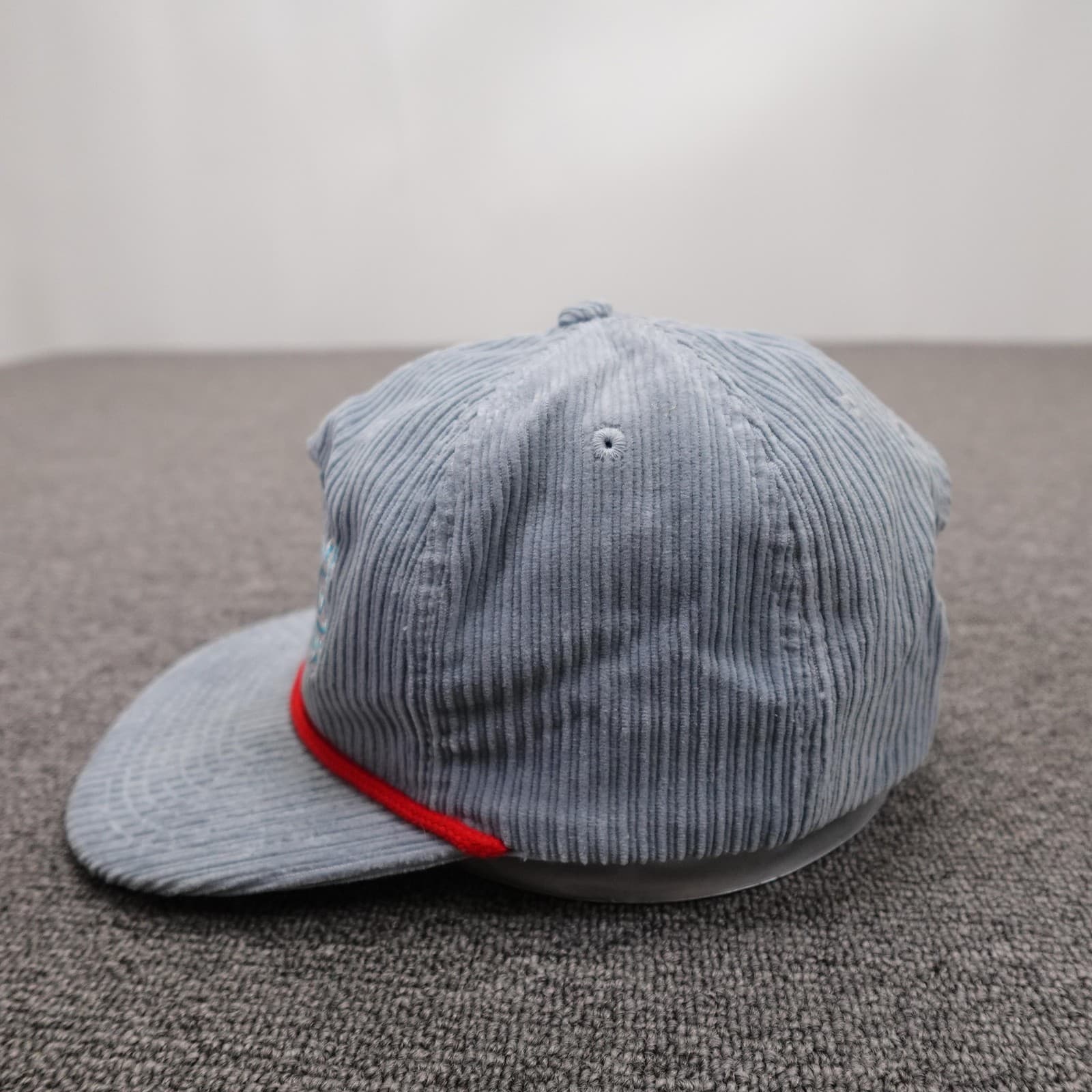 YOU KNOW. Hat Cap Snap Back Mens One Size Blue Corduroy Climbing Ascent Studio - Thumbnail 3