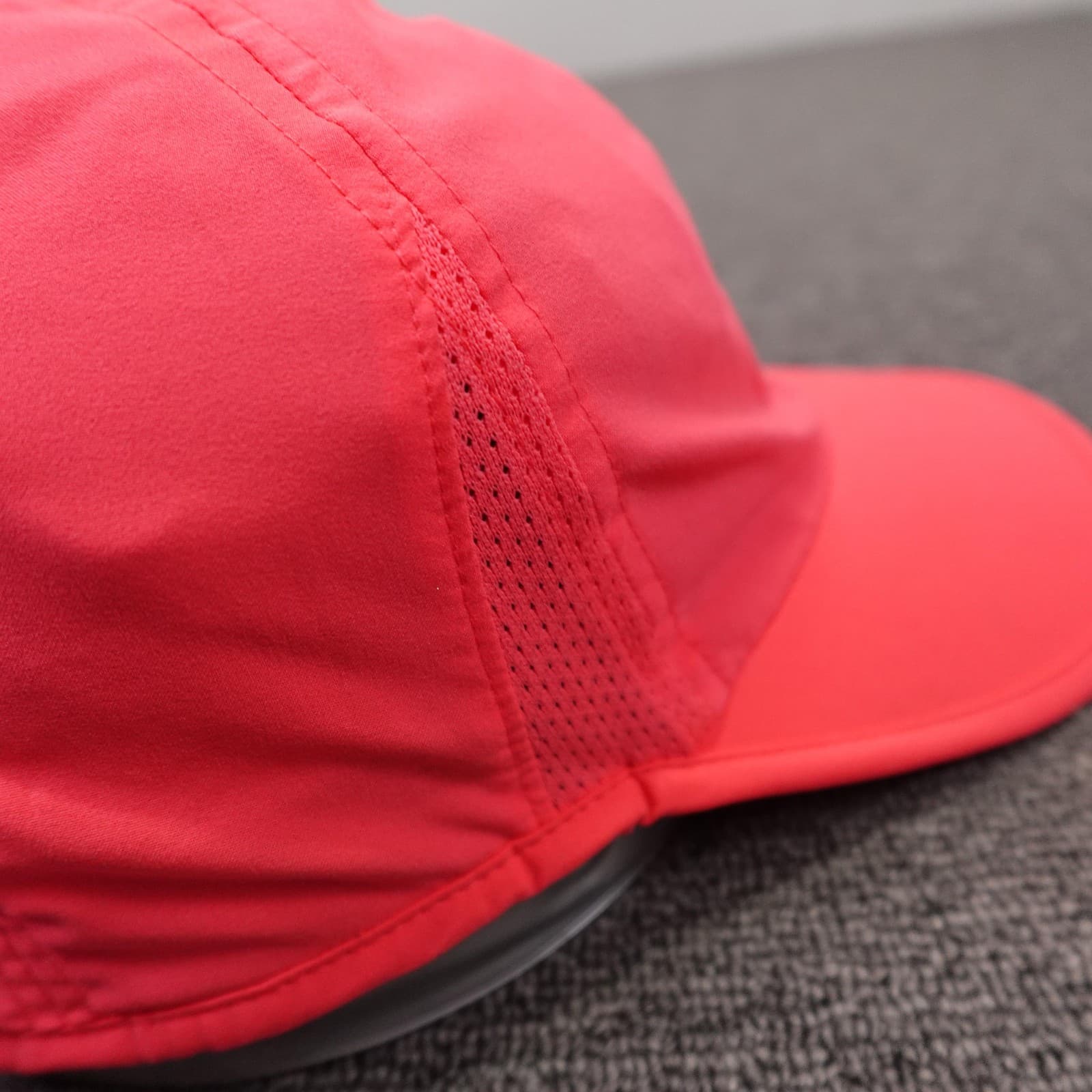 Under Armour Hat Cap Strap Back Womens One Size Pink Reflective Logo Athletic - Thumbnail 6