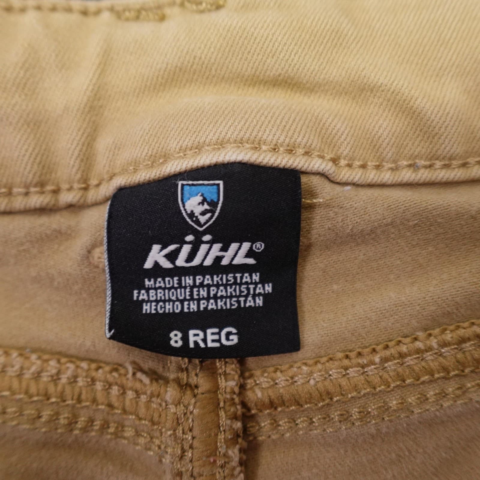 Kuhl Pants Womens 8 Beige Kontour Skinny Stretch High Rise 28x29 Casual - Thumbnail 4