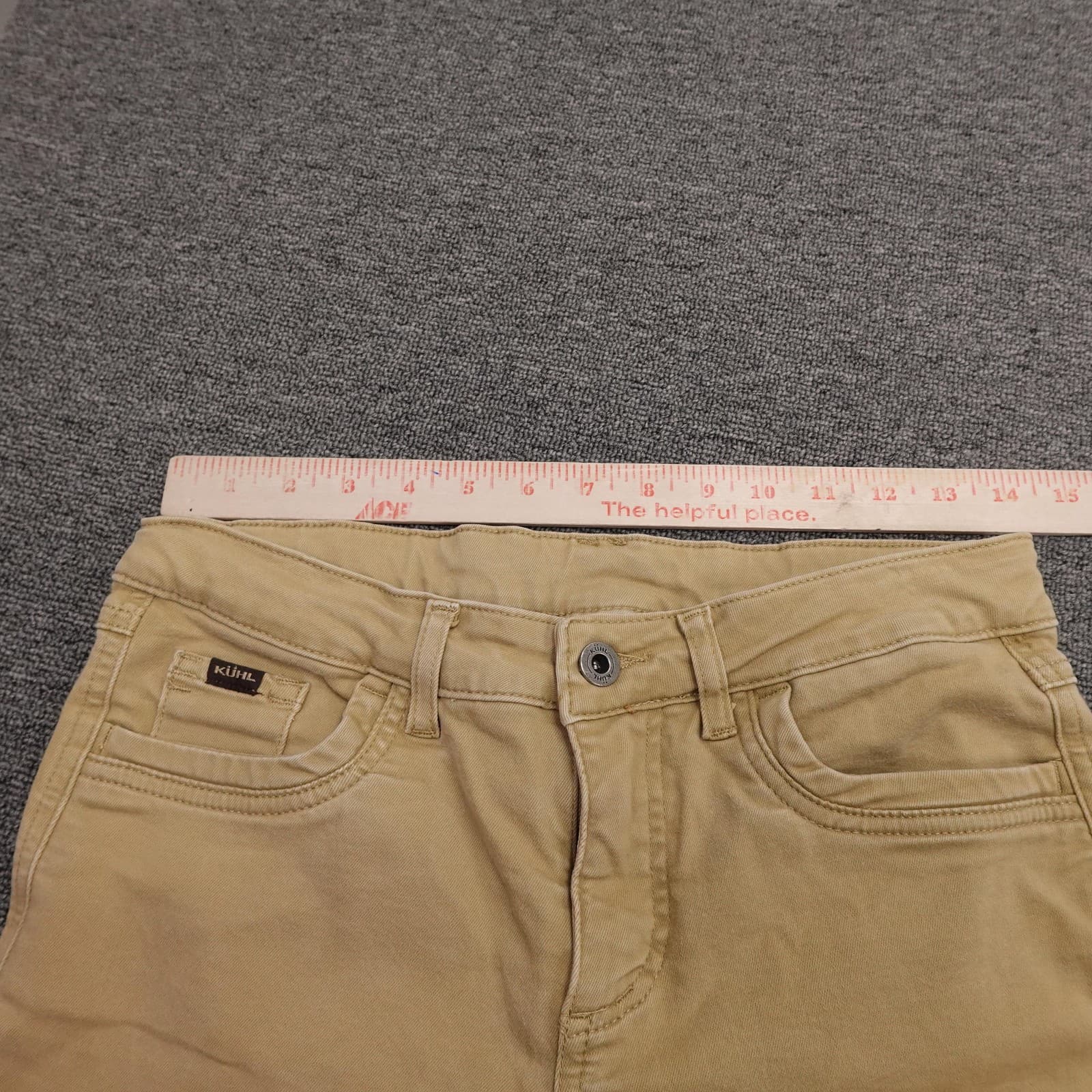 Kuhl Pants Womens 8 Beige Kontour Skinny Stretch High Rise 28x29 Casual - Thumbnail 8