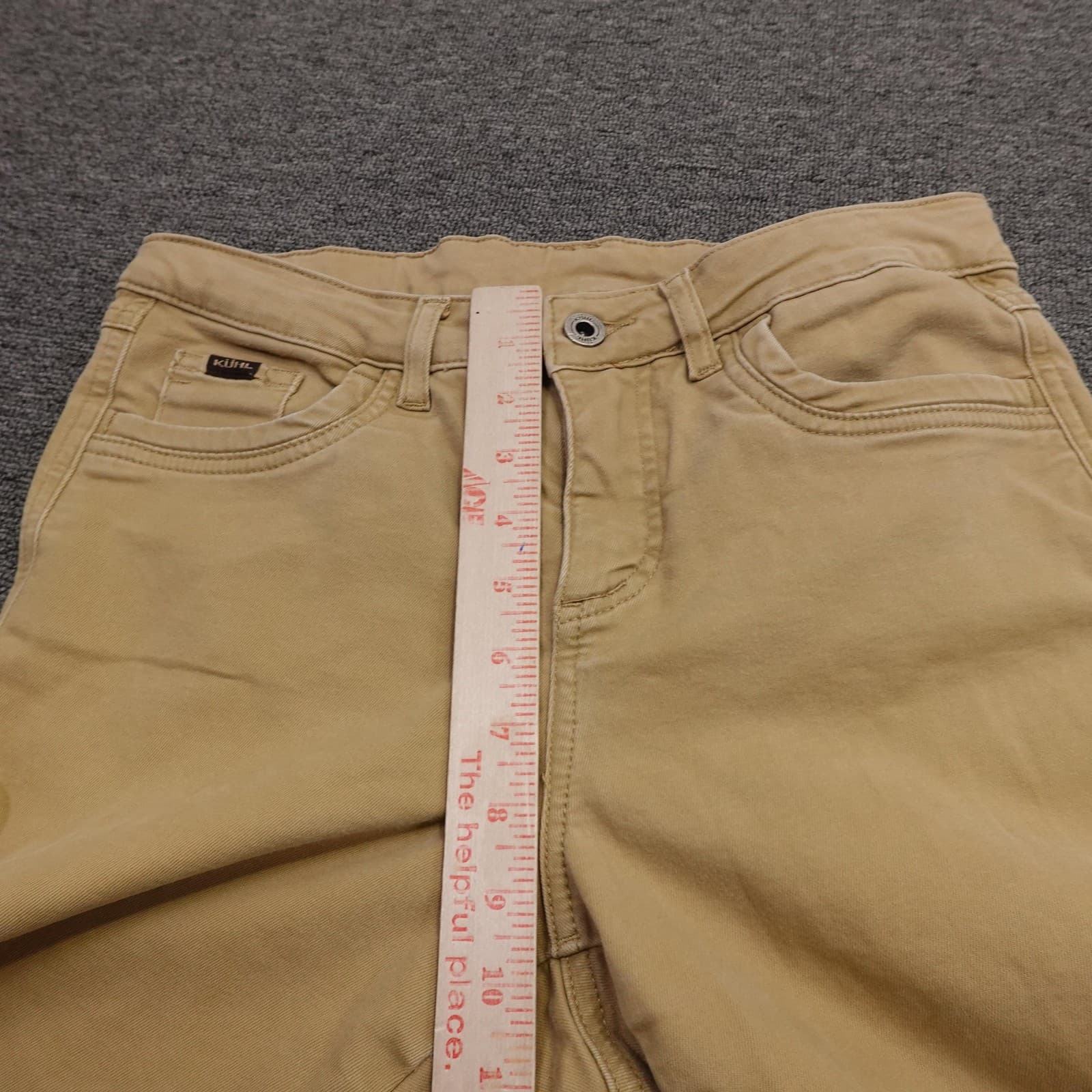 Kuhl Pants Womens 8 Beige Kontour Skinny Stretch High Rise 28x29 Casual - Thumbnail 9