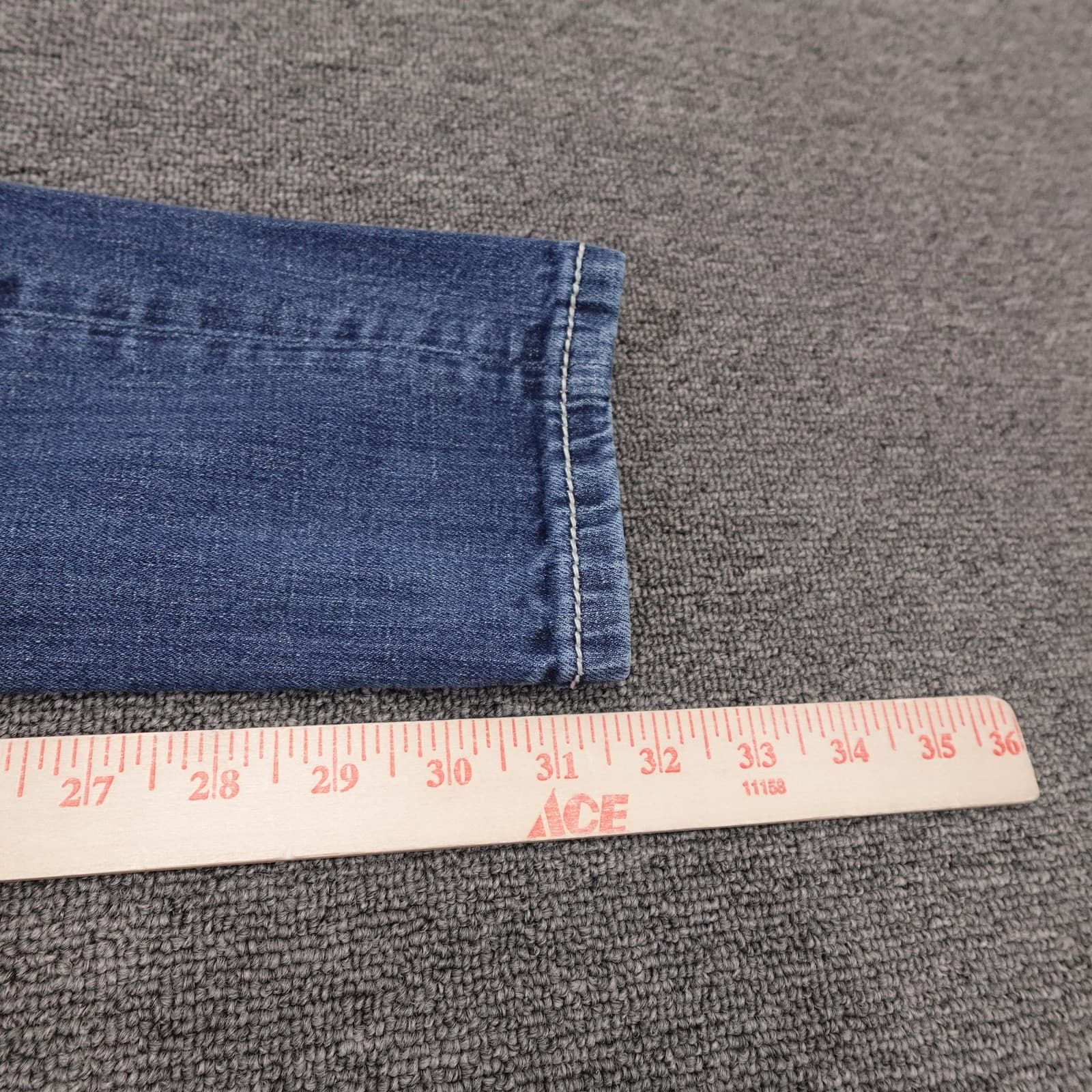 Miss Me Jeans Womens 27 Blue Skinny Low Rise Aztec Embroidered Denim JW5416S3 - Thumbnail 9