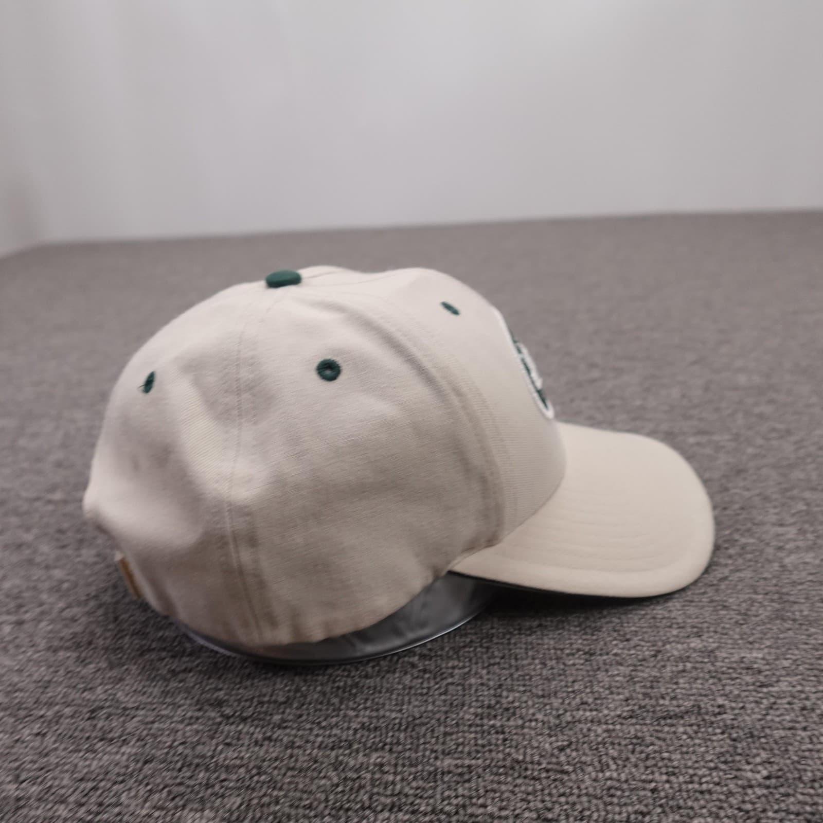 Vintage New York Jets Hat Cap Strap Back Mens 7 3/8 Beige NFL Football Twins - Thumbnail 5