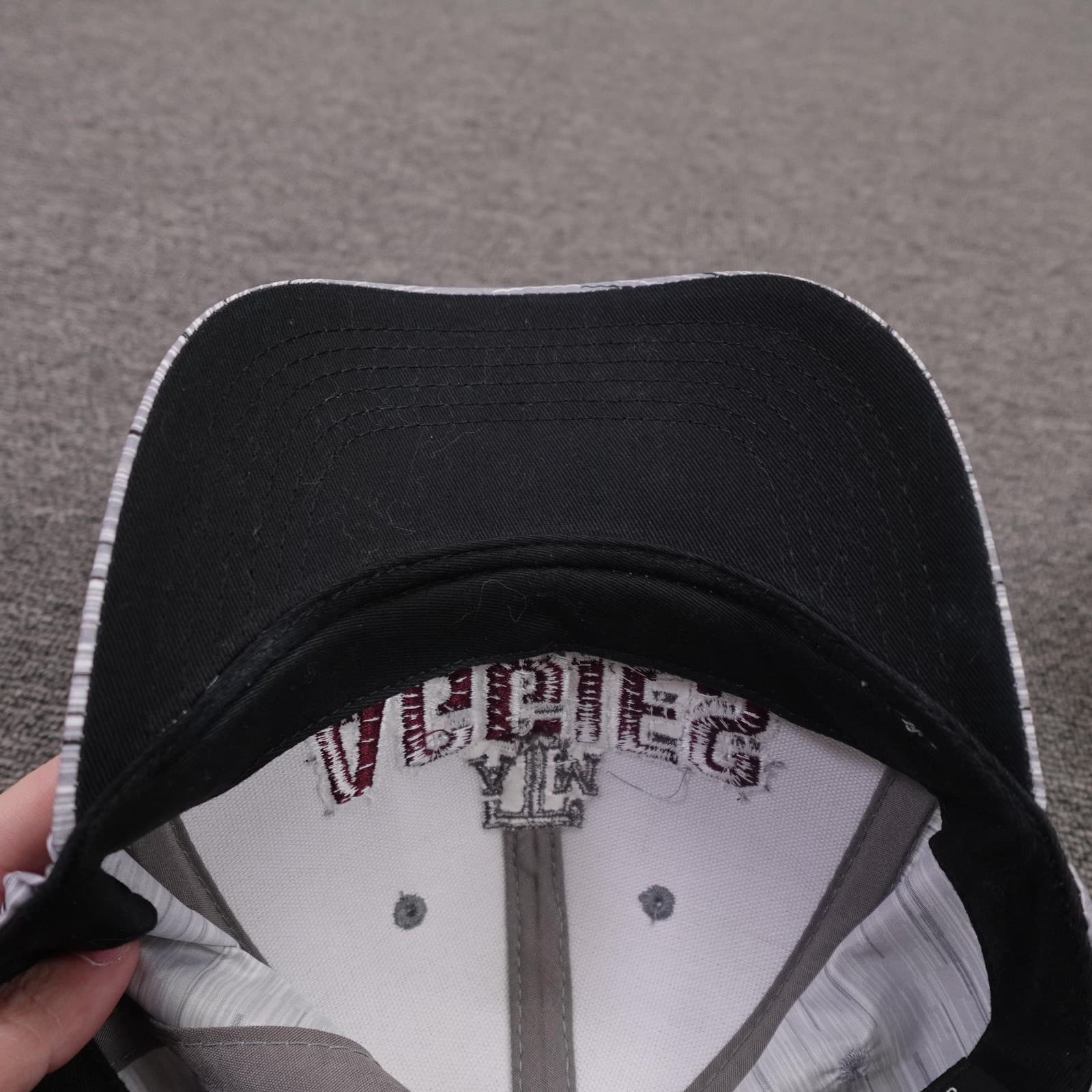 Texas A&M Aggies Hat Cap Strap Back Mens One Size Gray NCAA Football Captivating - Thumbnail 5