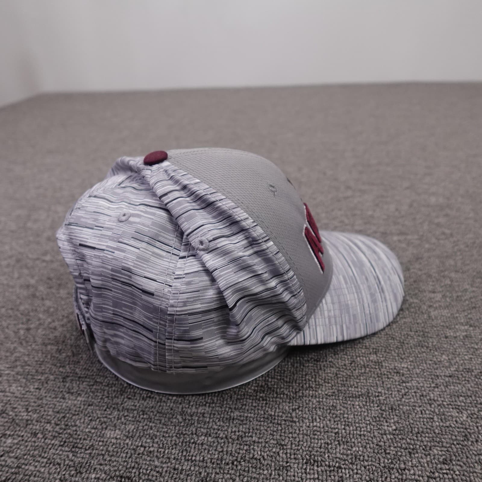 Texas A&M Aggies Hat Cap Strap Back Mens One Size Gray NCAA Football Captivating - Thumbnail 4