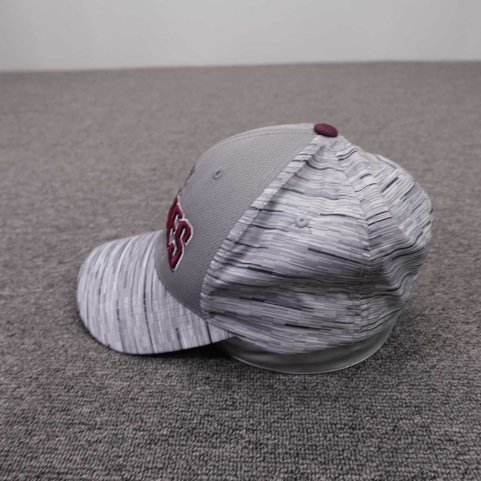 Texas A&M Aggies Hat Cap Strap Back Mens One Size Gray NCAA Football Captivating - Thumbnail 2