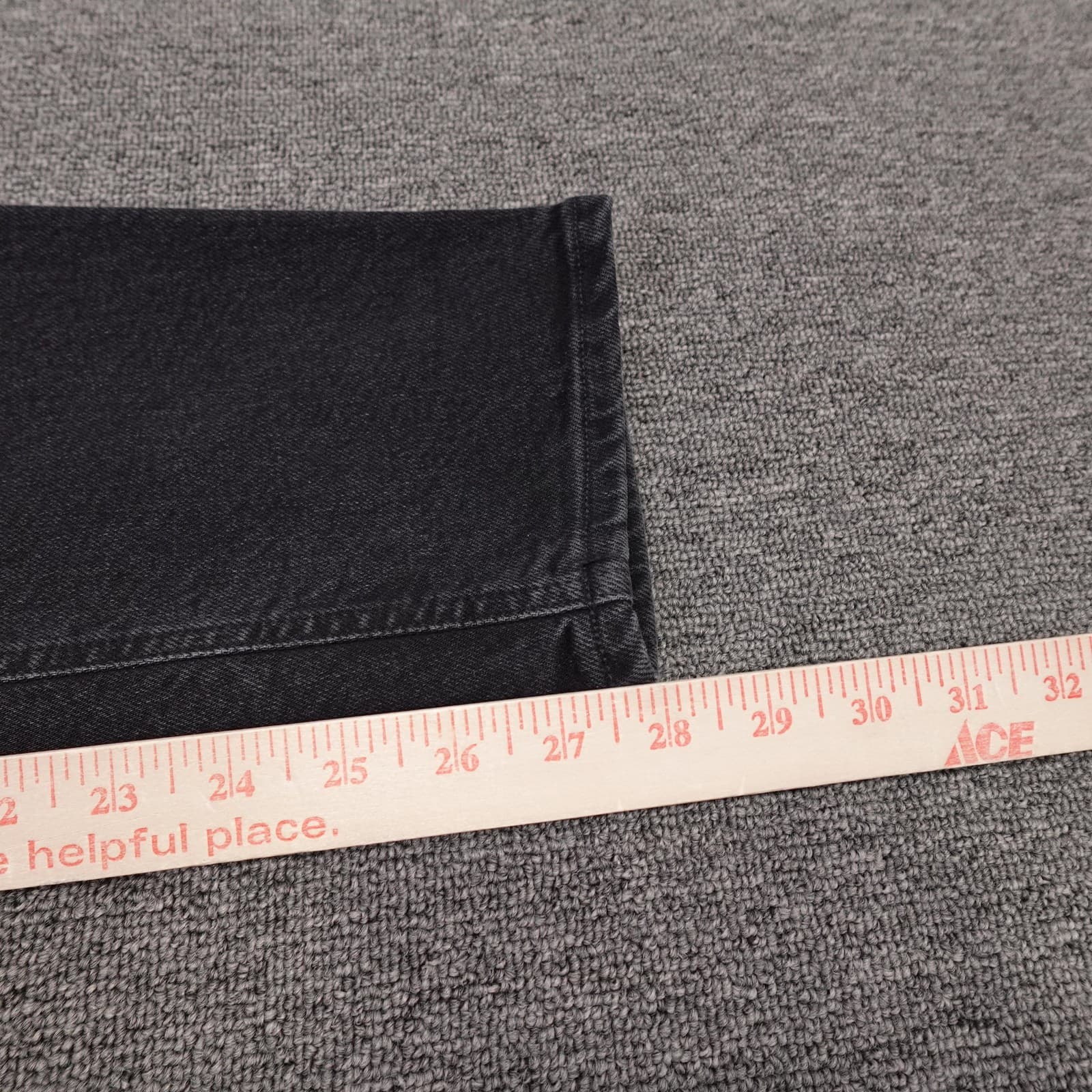 AGOLDE Nico Jeans Womens 27 Black Wash High Rise Slim Straight 27x28 Denim - Thumbnail 10