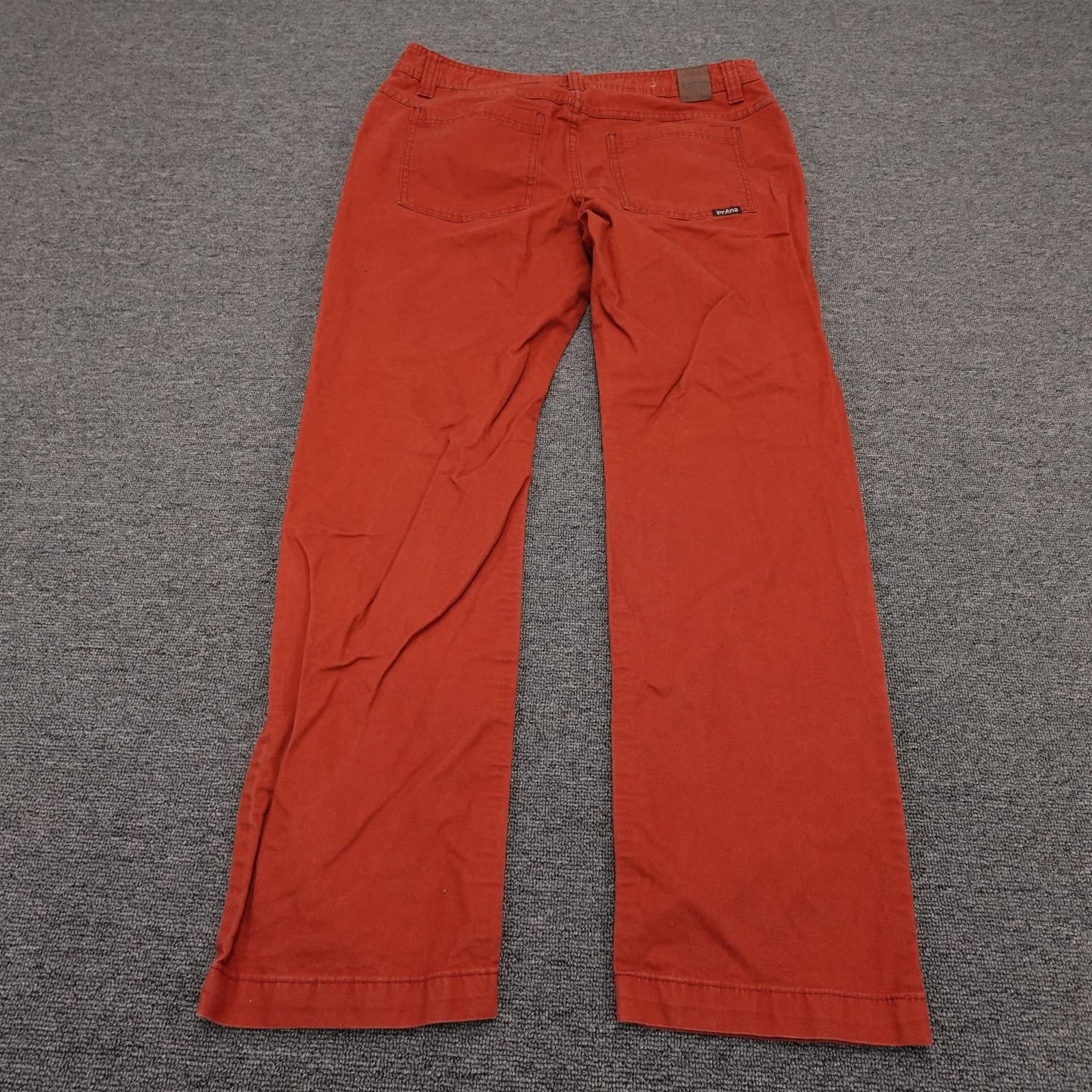 PrAna Pants Mens 34x29 Orange Slim Fit Organic Cotton Stretch Chino Casual - Thumbnail 7
