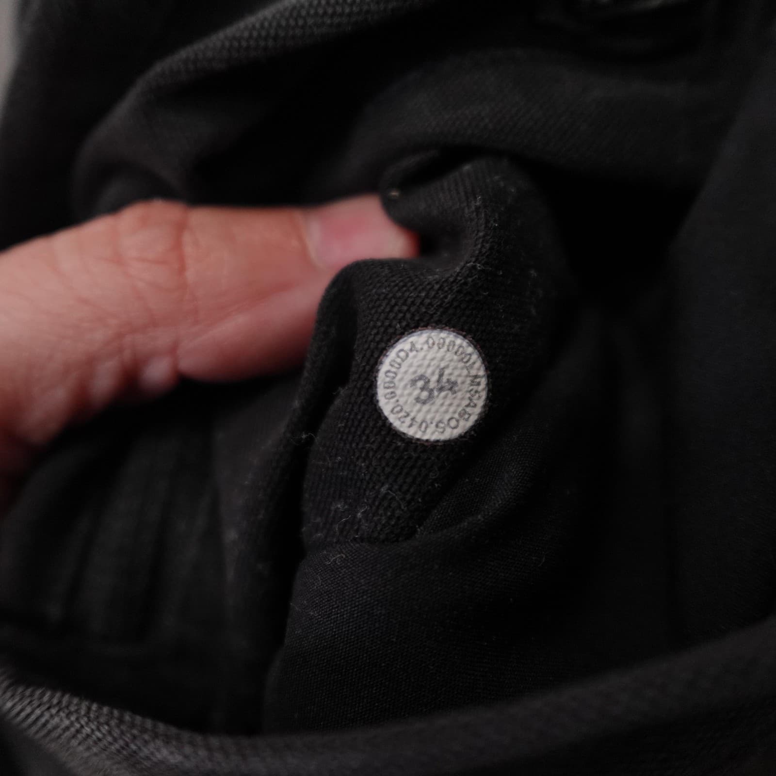 Lululemon Pants Mens 34x33 Black ABC Utilitech Slim Fit Stretch 5 Pocket Chino - Thumbnail 5