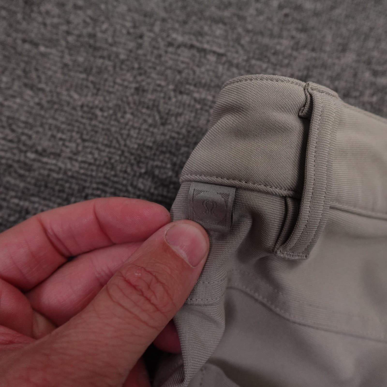 Lululemon Pants Mens 28x30 Beige Straight Leg Stretch 5 Pocket Casual Athletic - Thumbnail 7