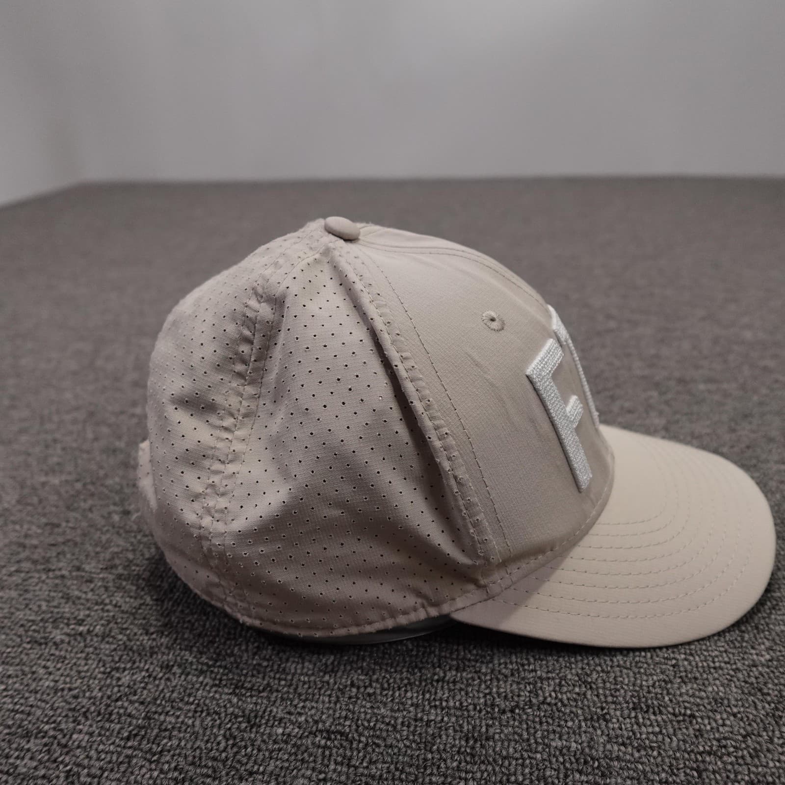 Lemons & Lace Boutique Hat Cap Snap Back Womens Adjustable Beige FTC Embroidered - Thumbnail 5