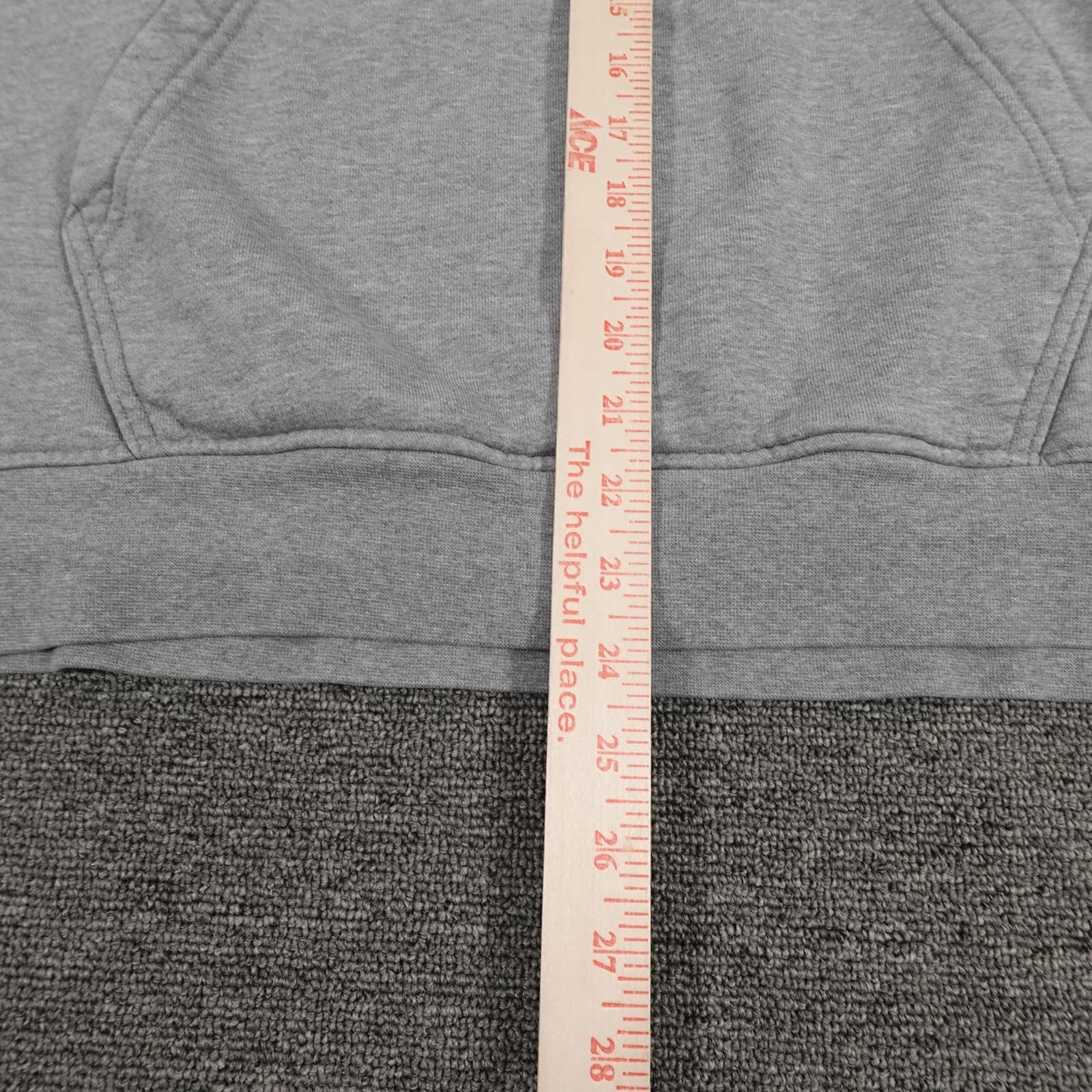 Jordan Hoodie Youth Medium Gray Jumpman Logo Fleece Pullover Sweatshirt - Thumbnail 7