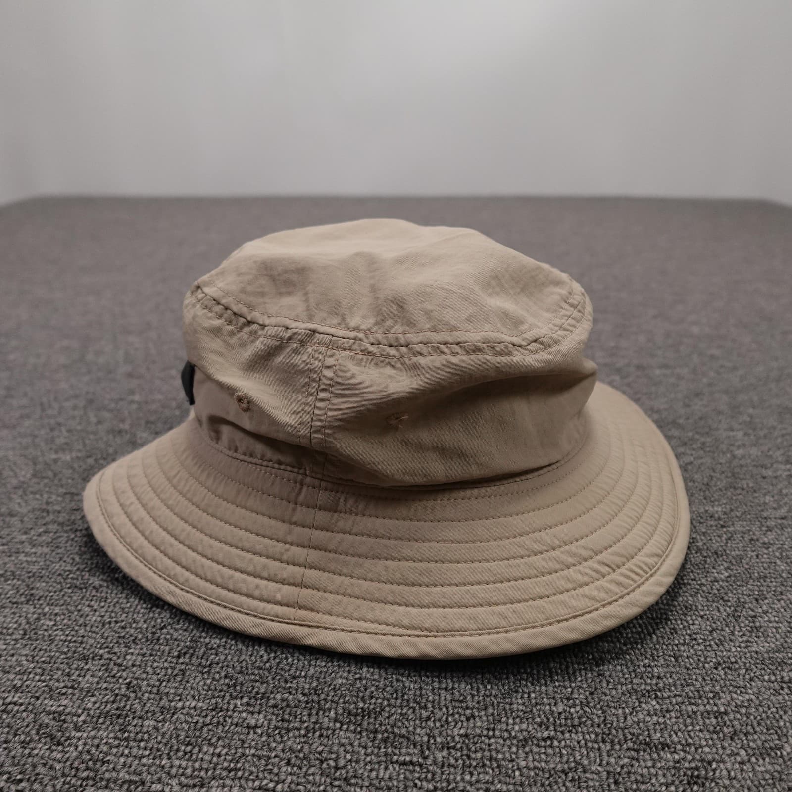 Patagonia Hat Bucket Boys XL Beige Nylon Adjustable Chin Strap Outdoor Summer - Thumbnail 5