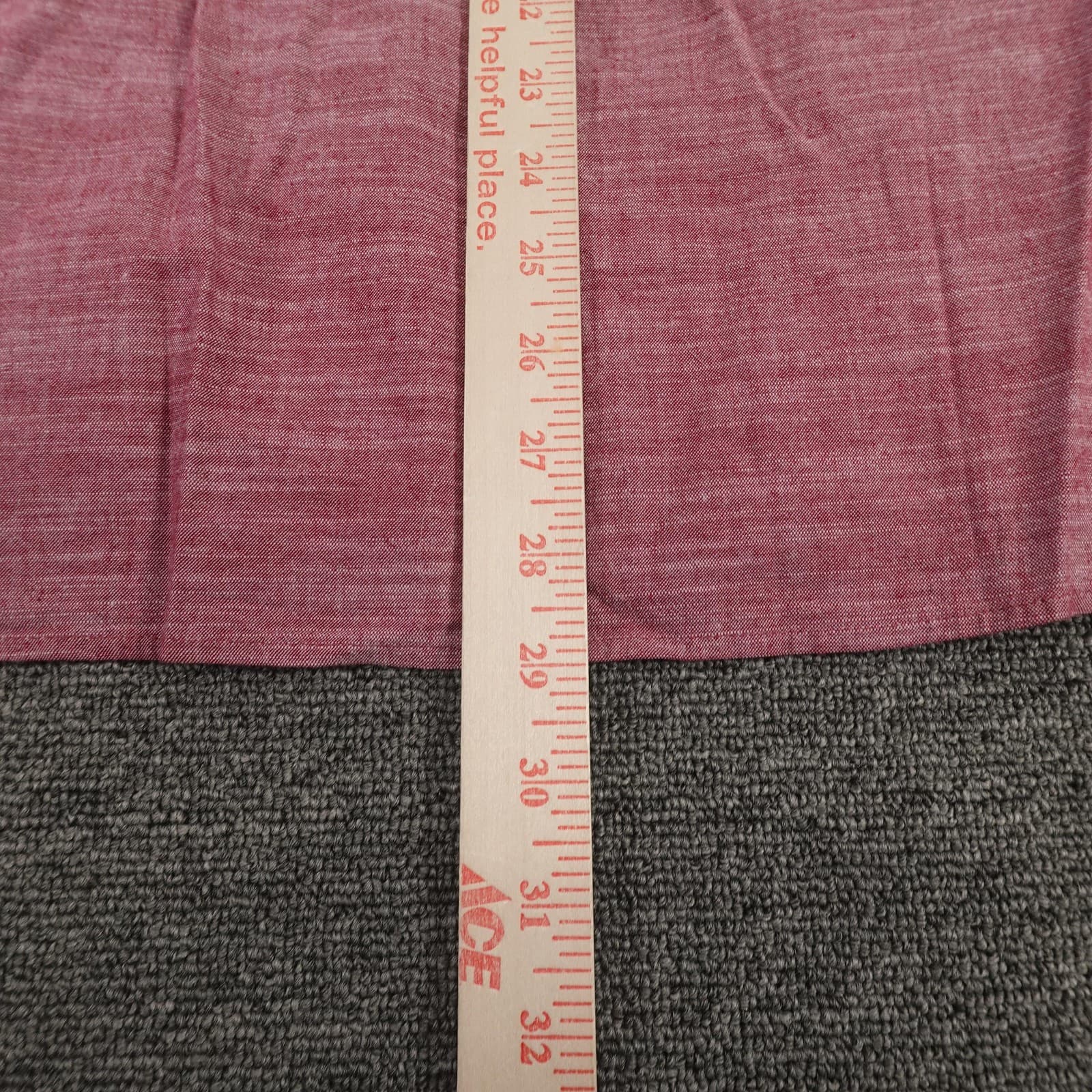 Hurley Shirt Mens Large Pink Cotton Short Sleeve Button Down Classic Fit Casual - Thumbnail 7