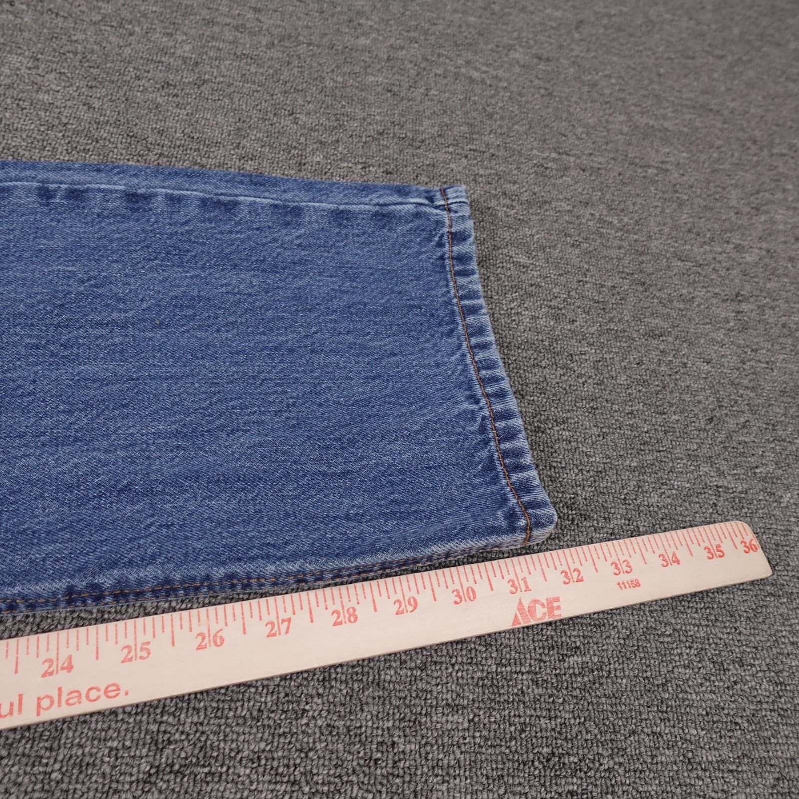 Cinch Jeans Mens 31X32 Blue Straight Denim Pants Western Cowboy Workwear - Thumbnail 9