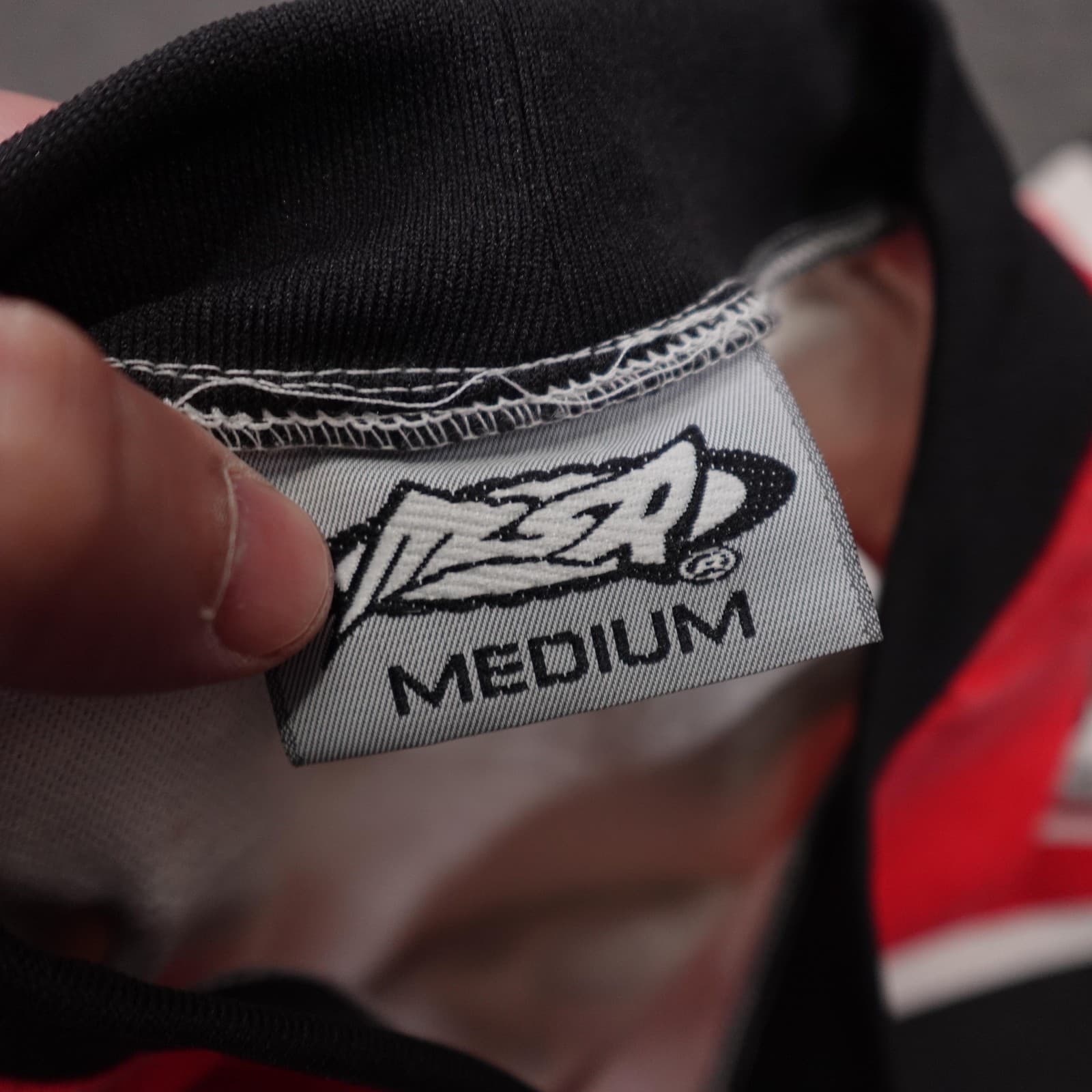Vintage MSR Shirt Mens Medium Red World Tour Motocross Jersey Racing USA 90s - Thumbnail 10