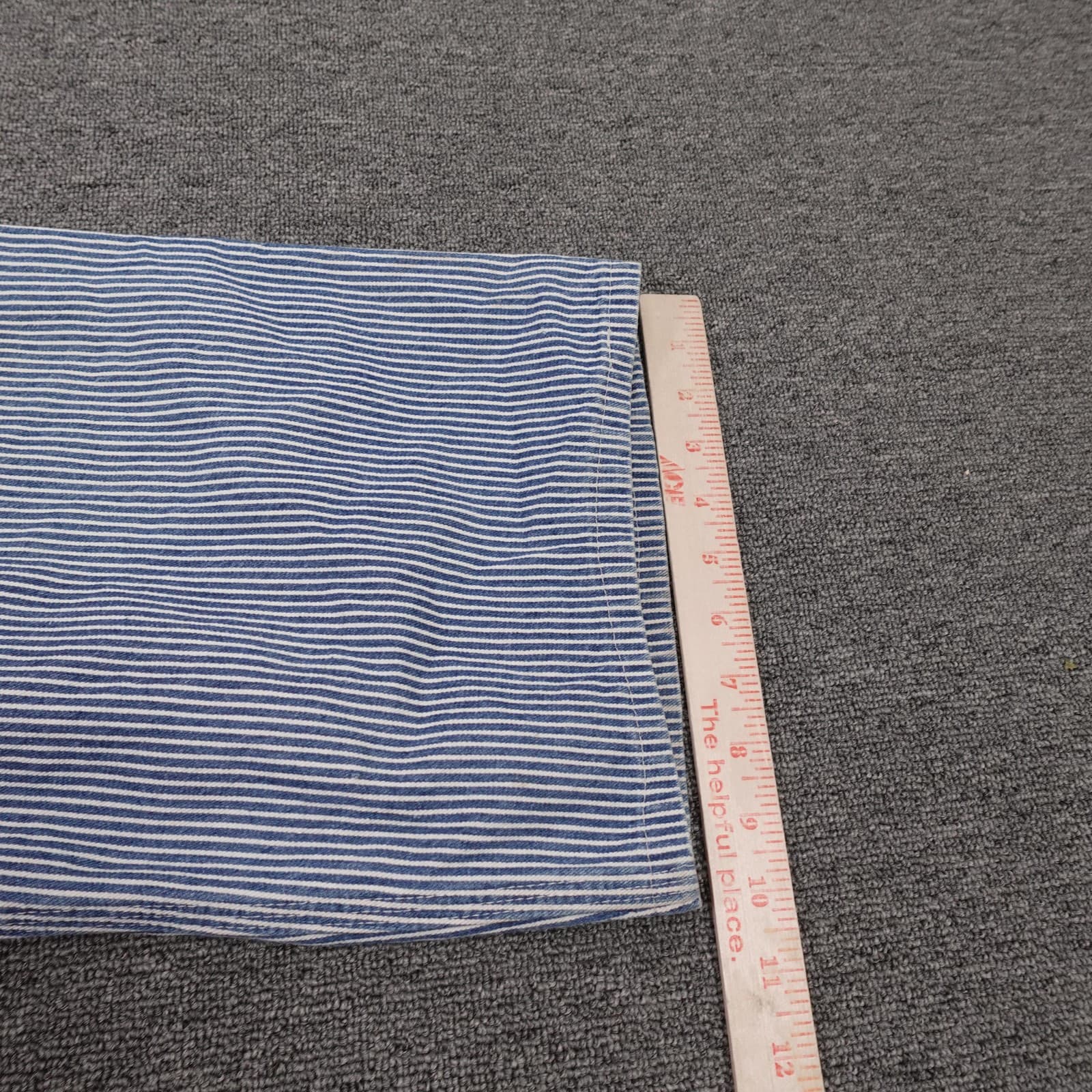 Vintage OshKosh B'gosh Overalls Vestbak 42x32 Union Railroad Stripe 70s USA - Thumbnail 16