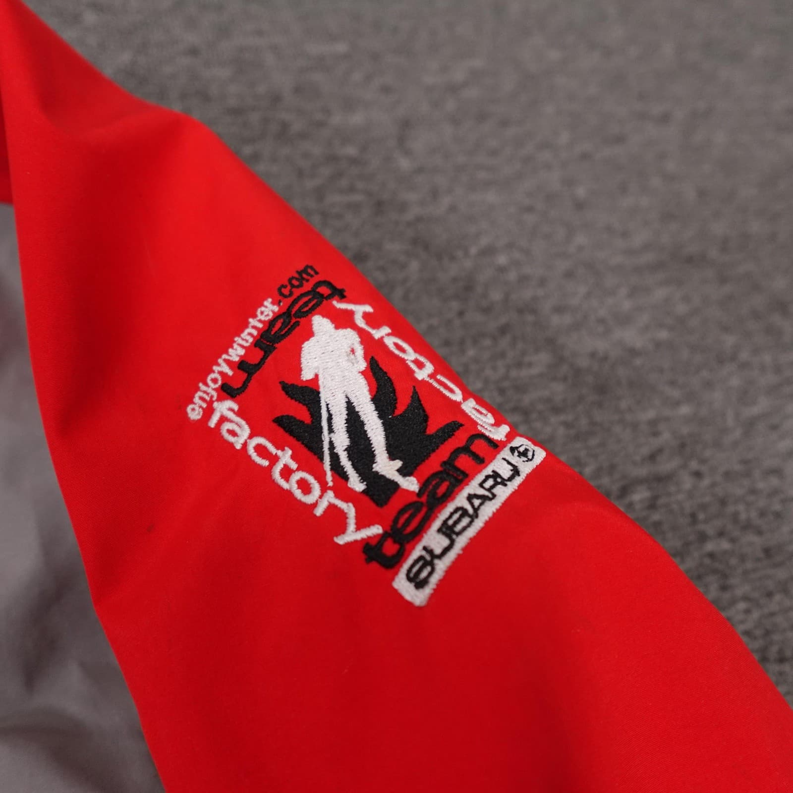 Vintage Salomon Jacket Mens Medium Red Gray Gore-Tex Ski Waterproof Y2K - Thumbnail 6