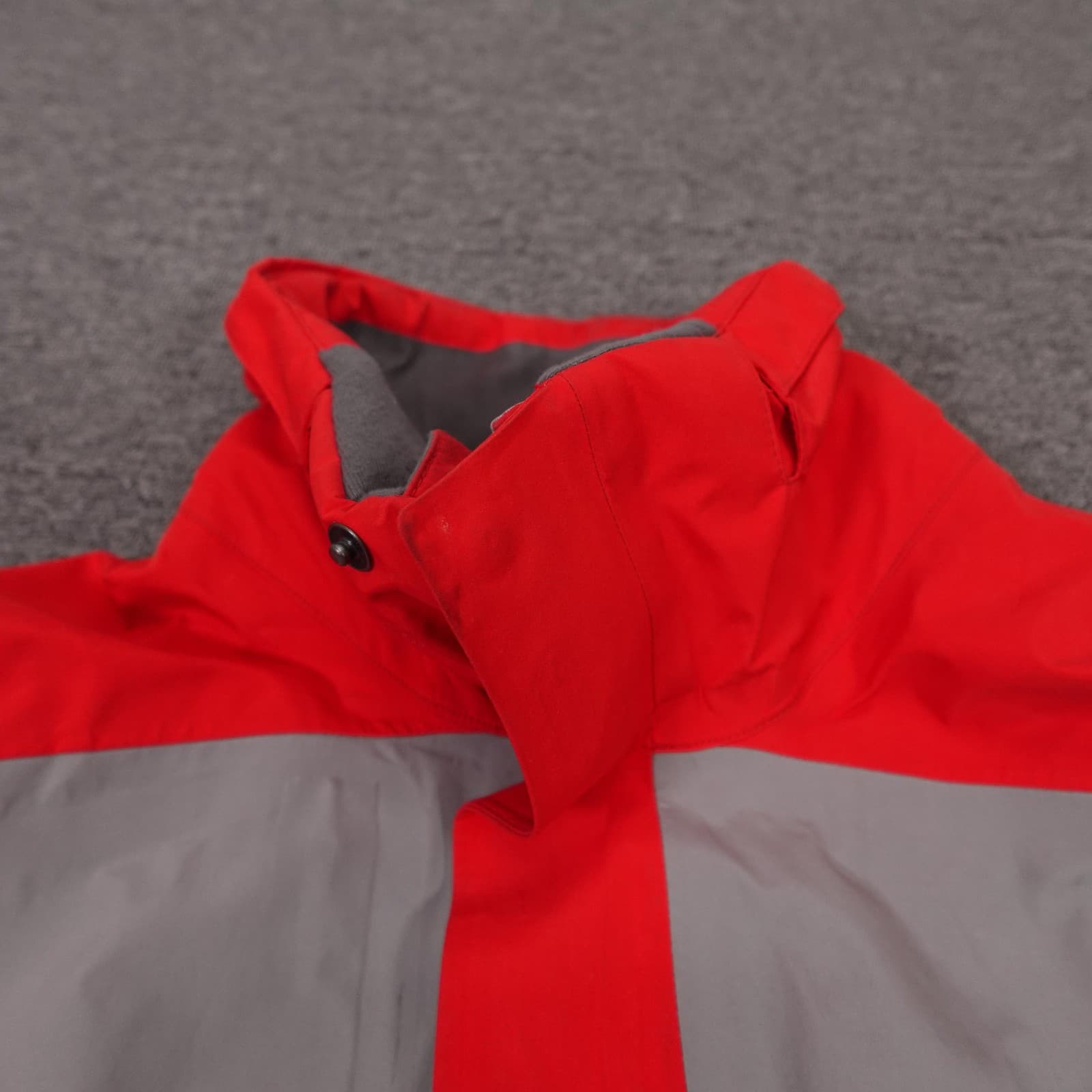 Vintage Salomon Jacket Mens Medium Red Gray Gore-Tex Ski Waterproof Y2K - Thumbnail 7
