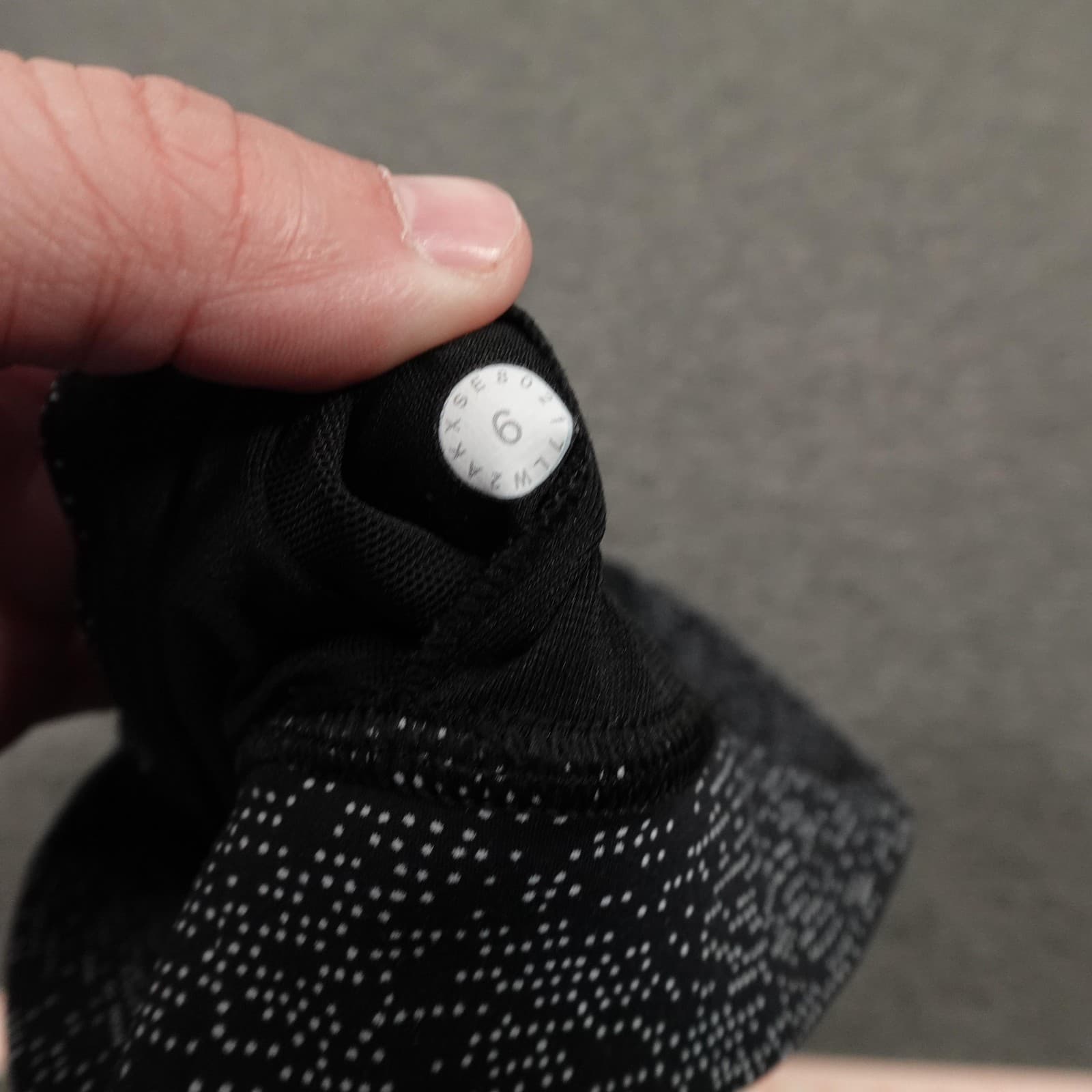 Lululemon Bra Womens 6 Black White Speckle Racerback Athletic Yoga Gym Sports - Thumbnail 4