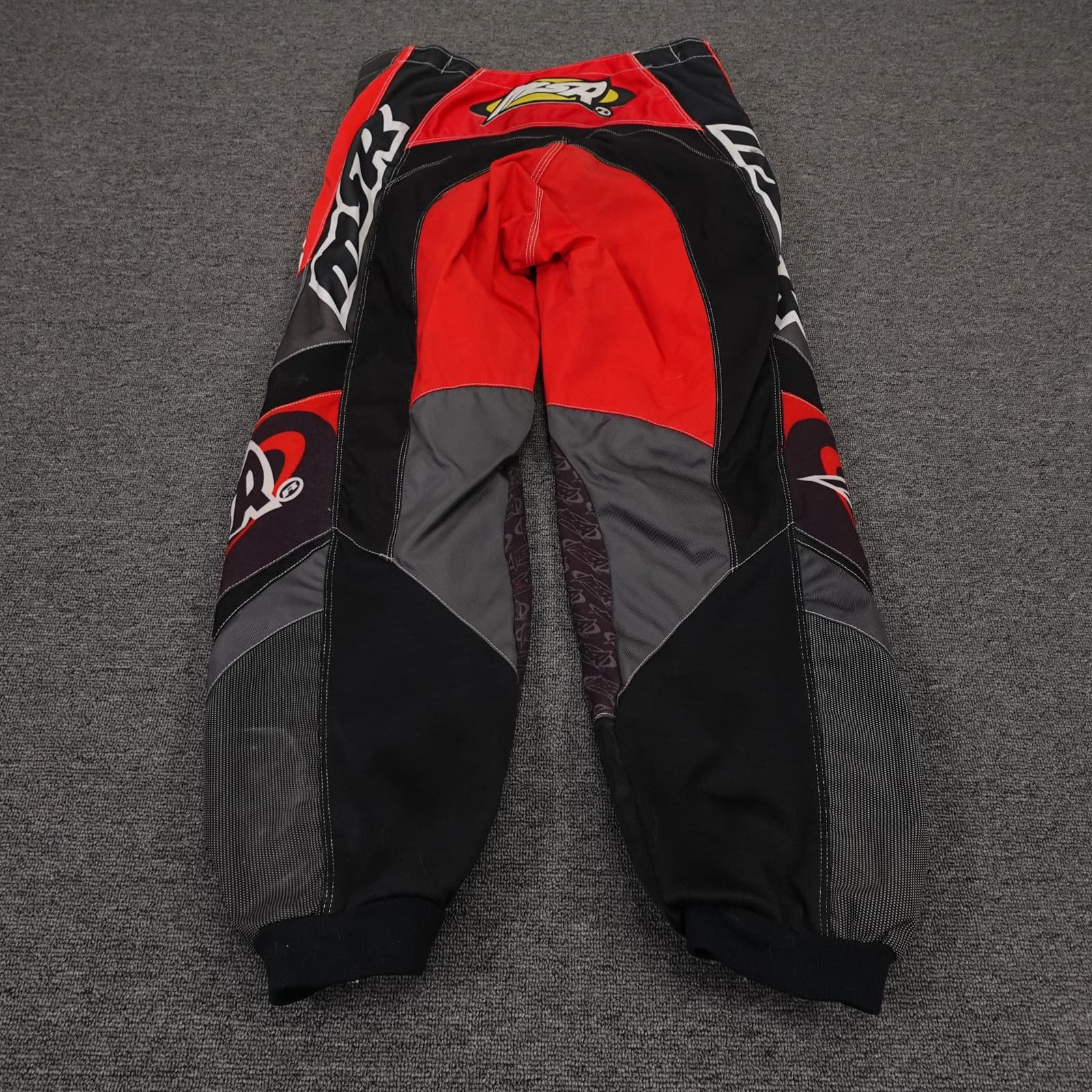 Vintage MS Racing Pants Mens 34x32 Red System 6 Motocross MX Padded Race Riding - Thumbnail 14