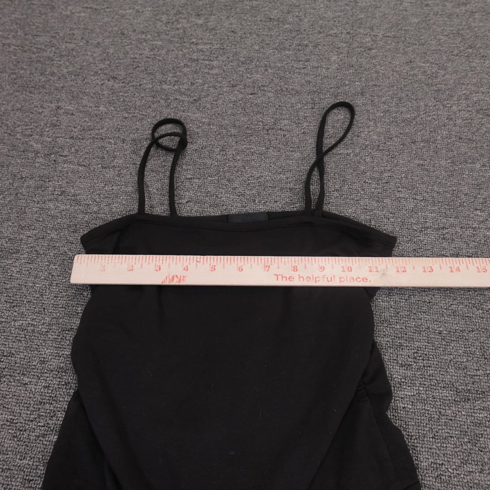 ATM Anthony Thomas Melillo Jumpsuit Womens XS Black Jersey Spaghetti Strap - Thumbnail 7