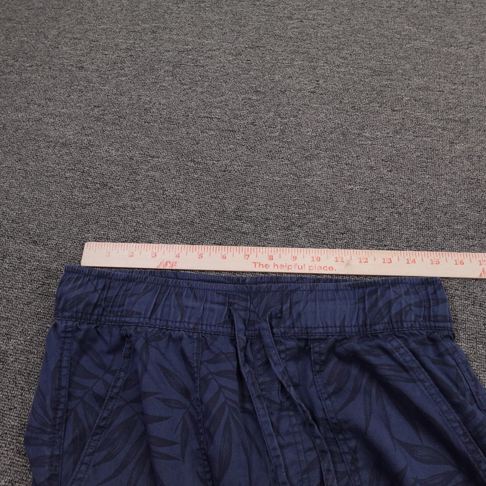 Orvis Pants Womens Small Blue Lyocell Jogger Elastic Waist Cuffed Tropical - Thumbnail 7