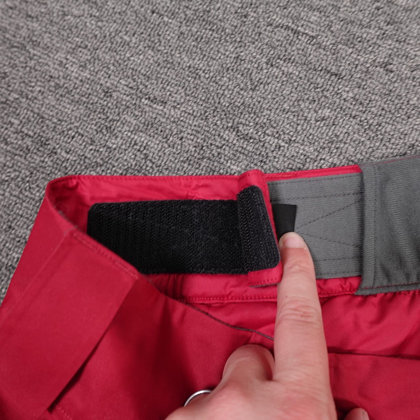Patagonia Snow Pants Womens Large Red Snowbelle Insulated H2No RECCO Ski Shell - Thumbnail 12