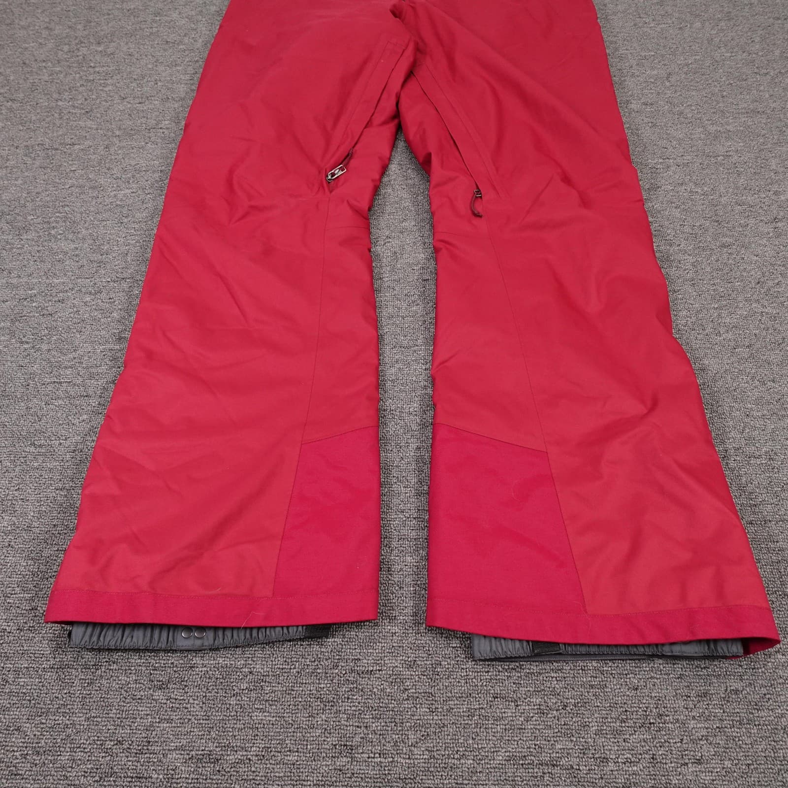 Patagonia Snow Pants Womens Large Red Snowbelle Insulated H2No RECCO Ski Shell - Thumbnail 2