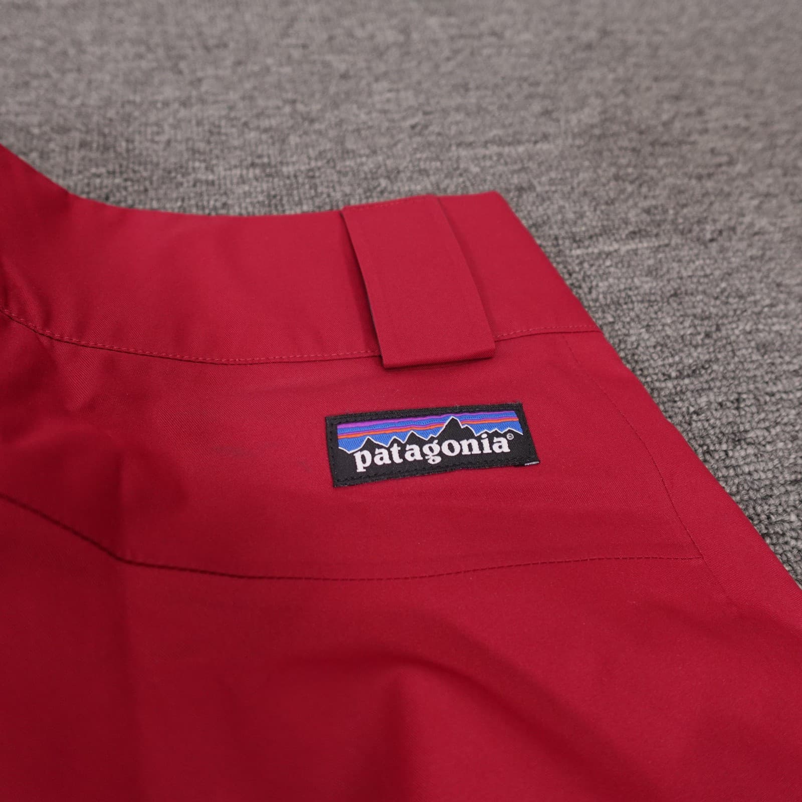 Patagonia Snow Pants Womens Large Red Snowbelle Insulated H2No RECCO Ski Shell - Thumbnail 8