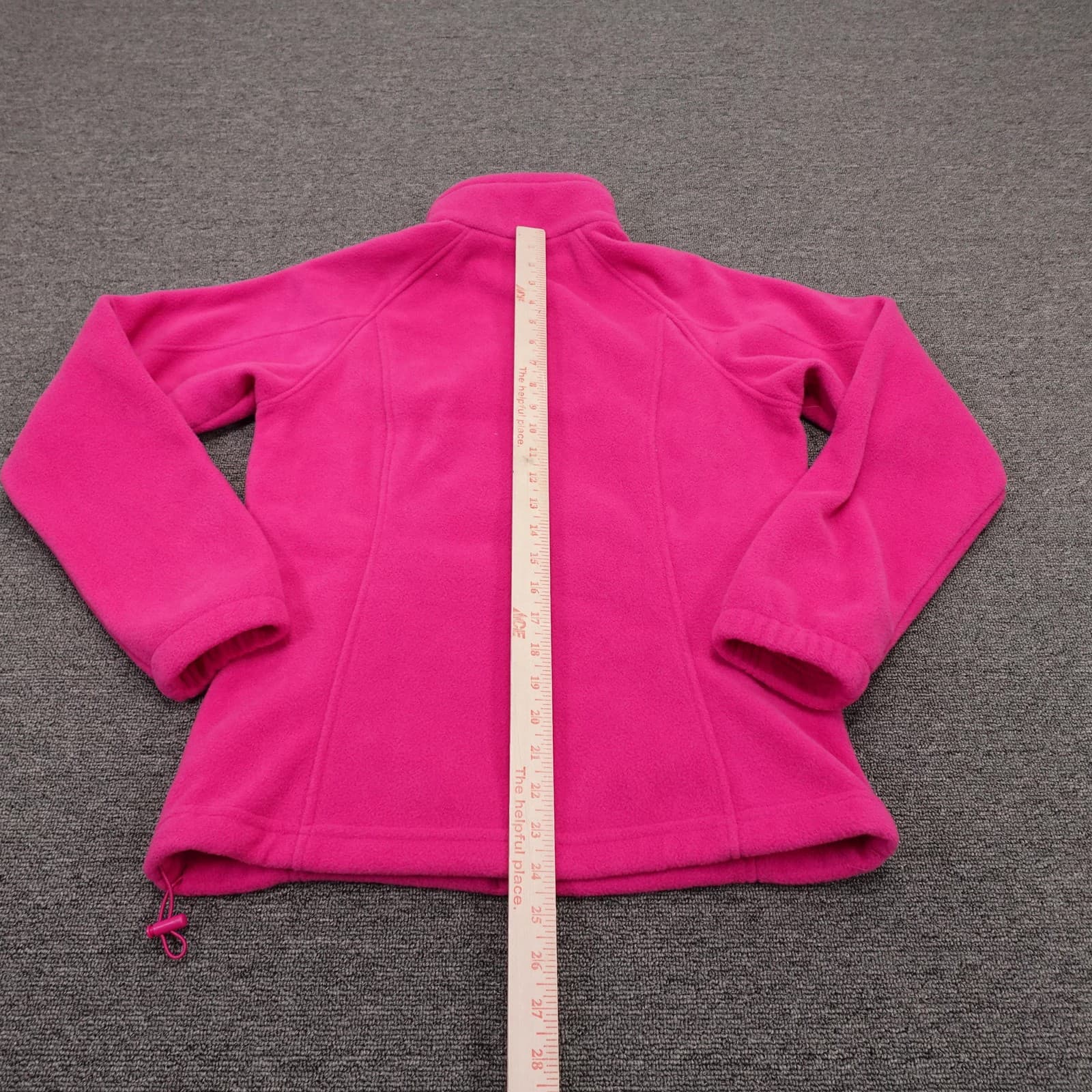 Columbia Benton Springs Jacket Womens Small Pink Fleece Full Zip Pockets Warm - Thumbnail 7