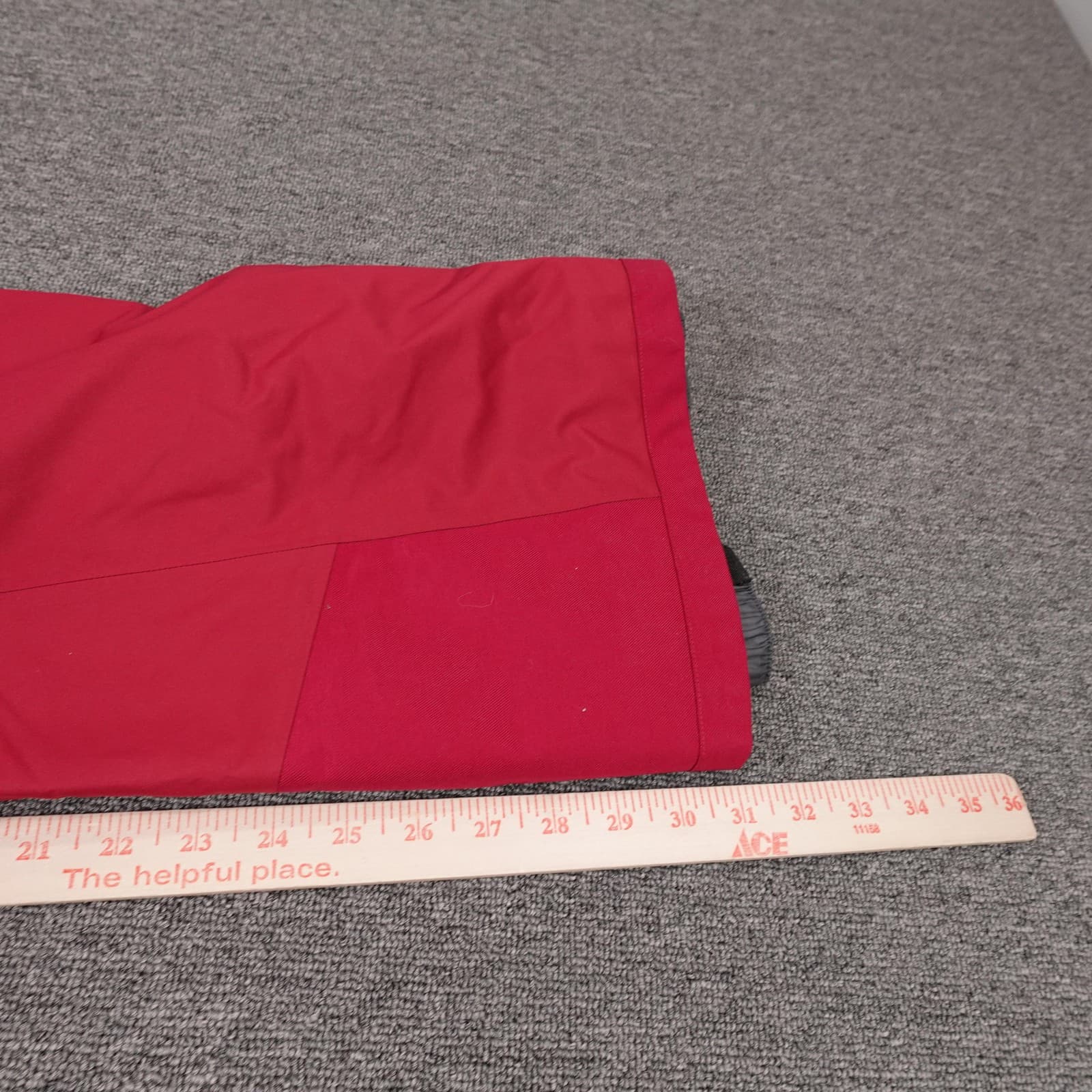 Patagonia Snow Pants Womens Large Red Snowbelle Insulated H2No RECCO Ski Shell - Thumbnail 15