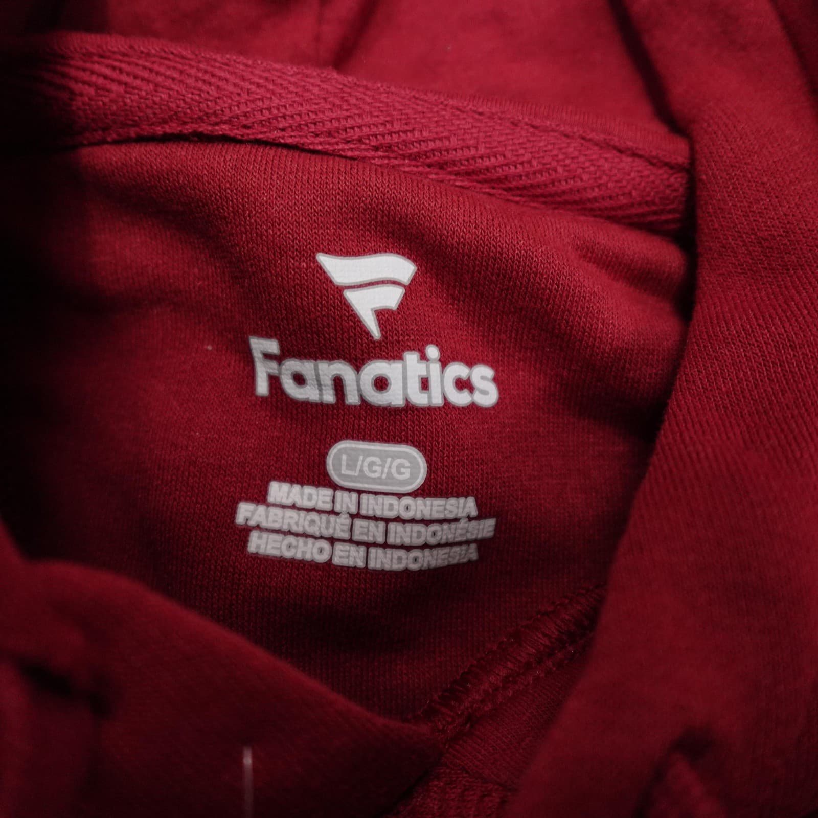 Colorado Avalanche Hoodie Mens Large Red NHL Hockey Fanatics Pullover Sweatshirt - Thumbnail 4