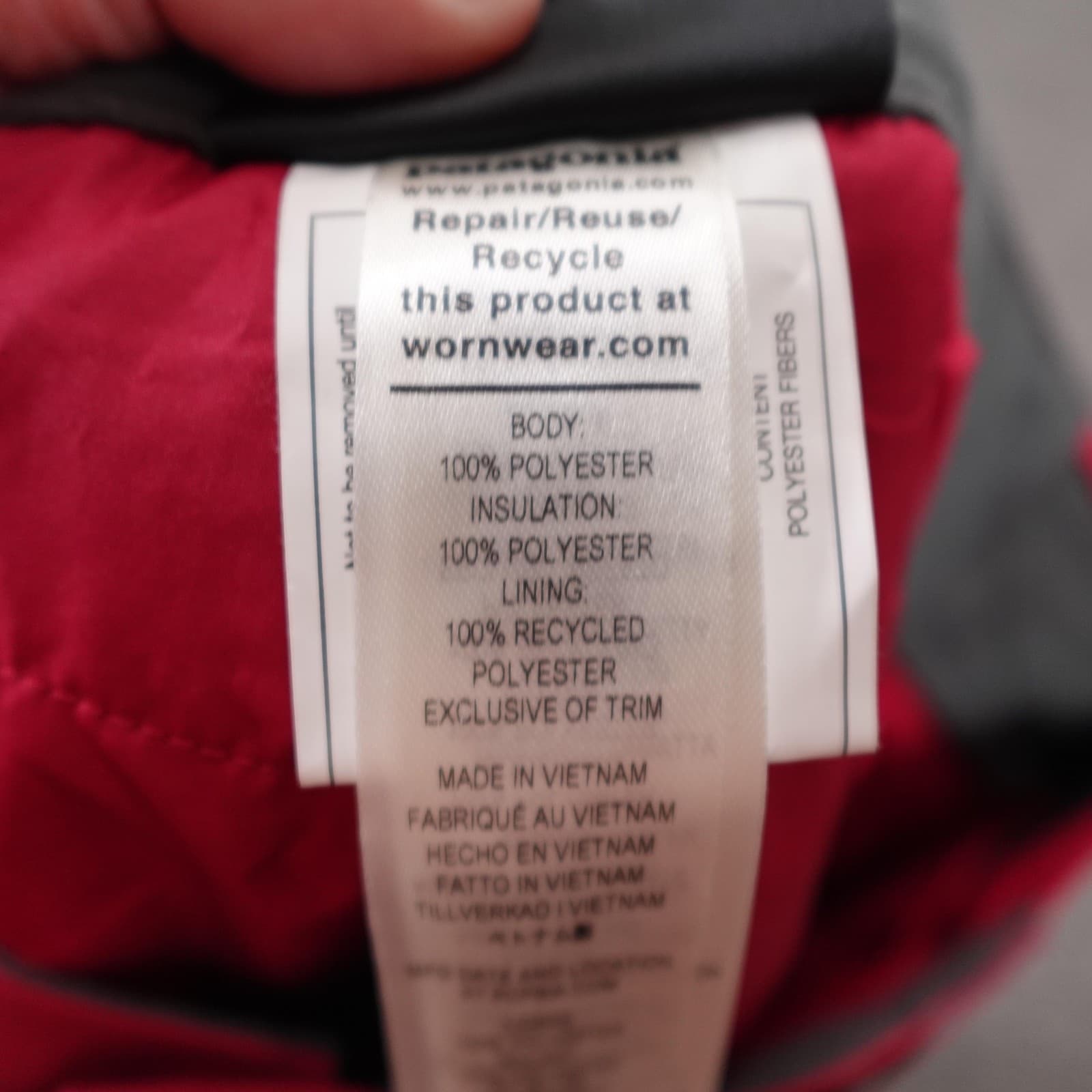 Patagonia Snow Pants Womens Large Red Snowbelle Insulated H2No RECCO Ski Shell - Thumbnail 10