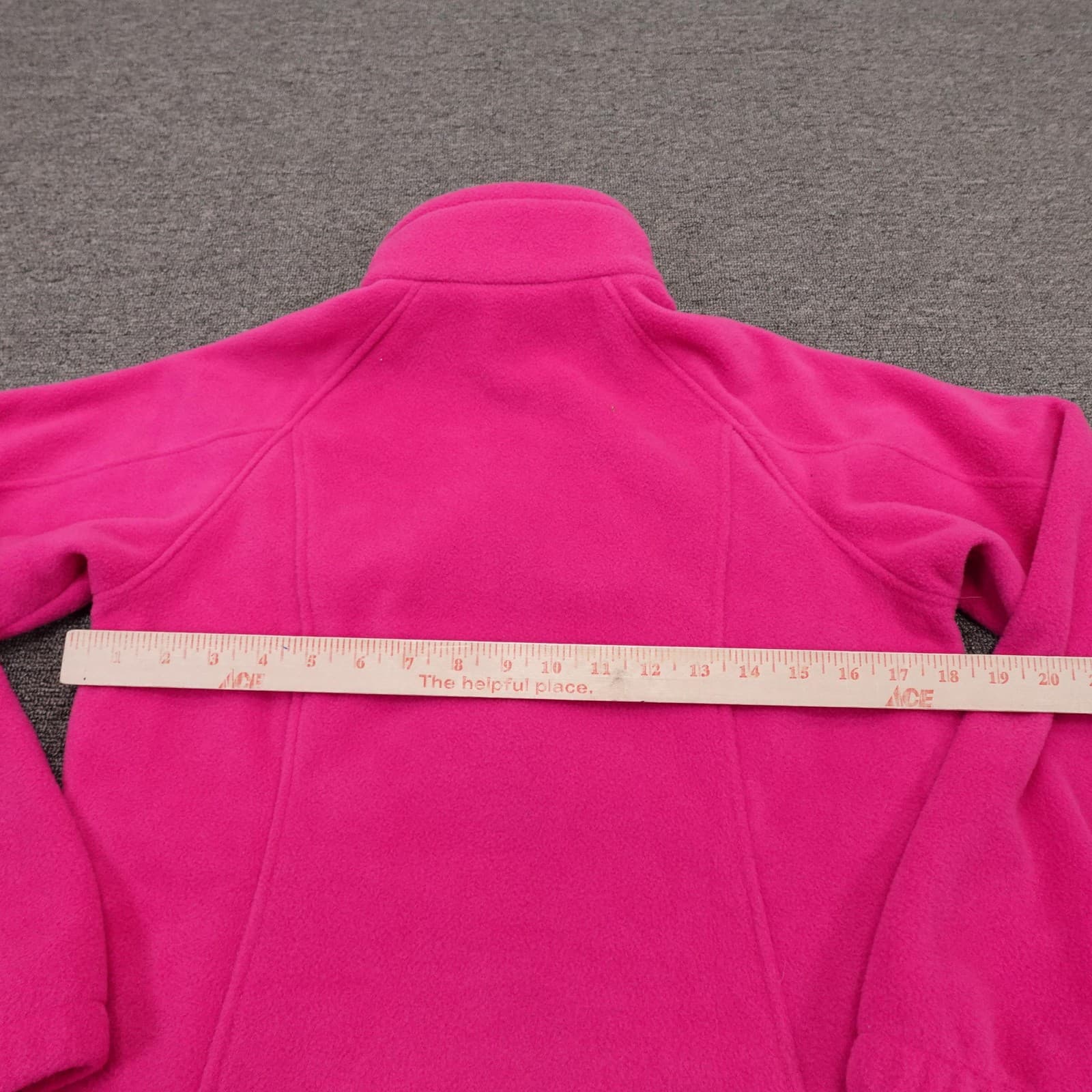 Columbia Benton Springs Jacket Womens Small Pink Fleece Full Zip Pockets Warm - Thumbnail 6