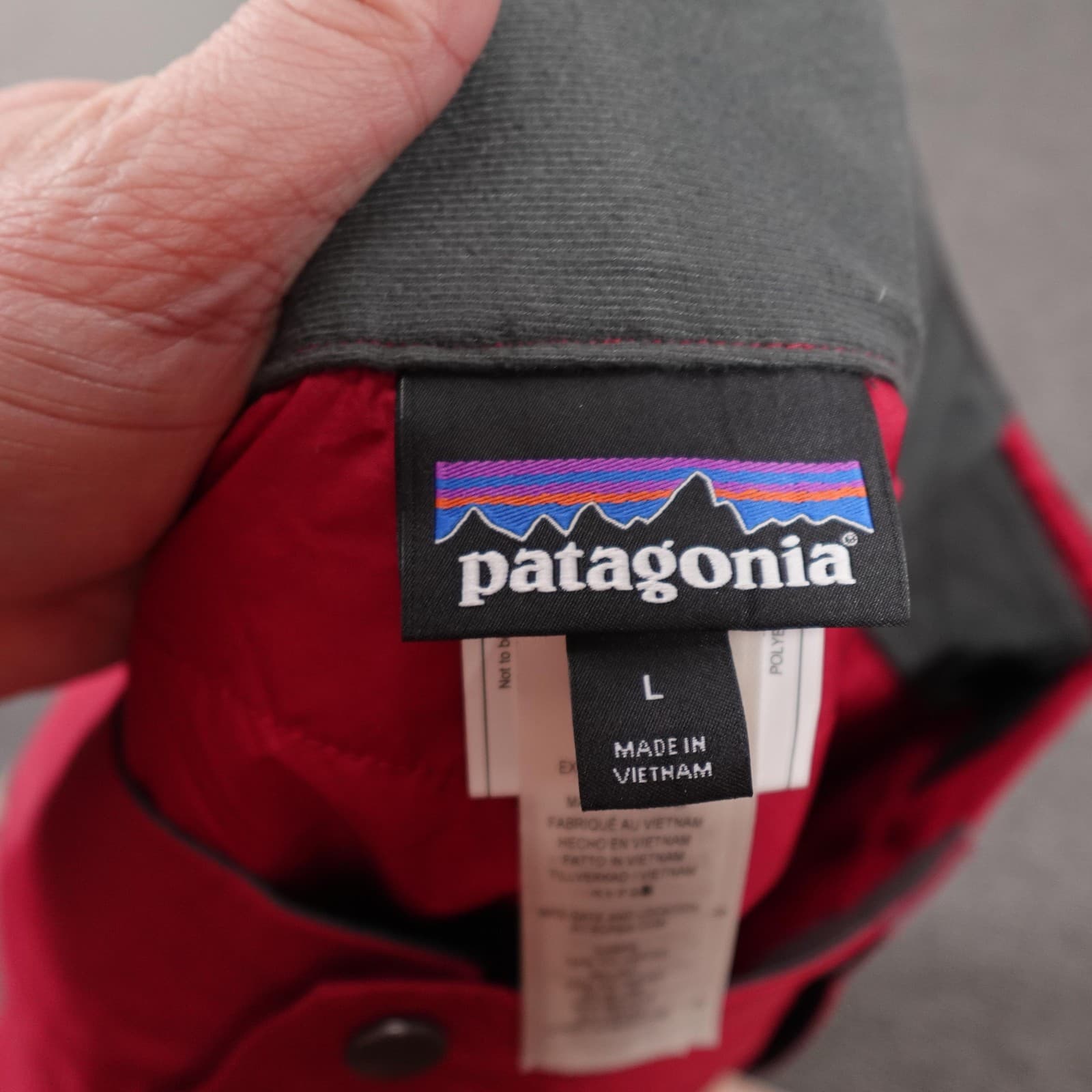 Patagonia Snow Pants Womens Large Red Snowbelle Insulated H2No RECCO Ski Shell - Thumbnail 9