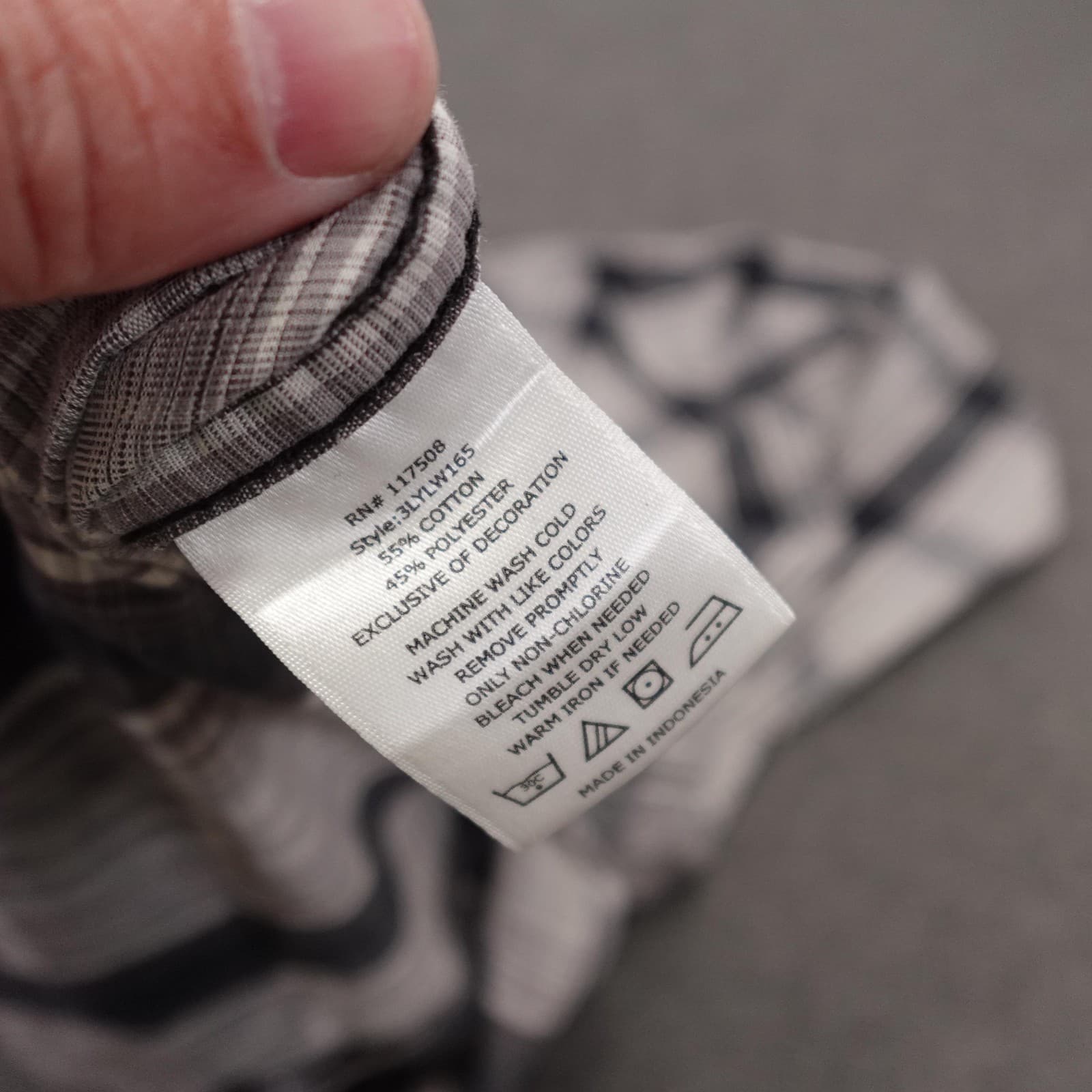 Levis Shirt Mens Medium Gray Plaid Long Sleeve Western Snap Cowboy Casual Woven - Thumbnail 6