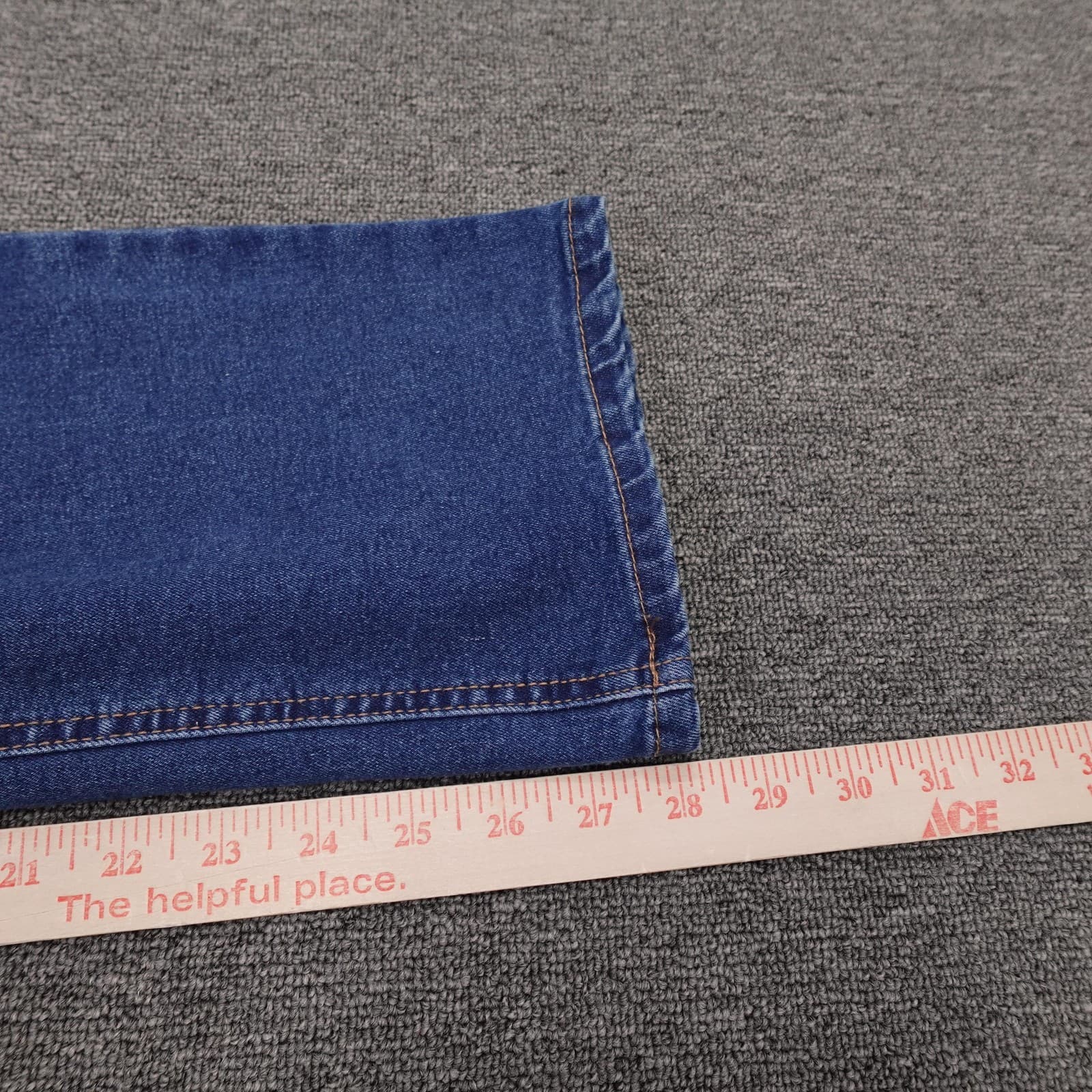 Frye Jeans Womens 12/31 Blue Medium Wash Mid Rise Straight Stretch 32x31 Denim - Thumbnail 11