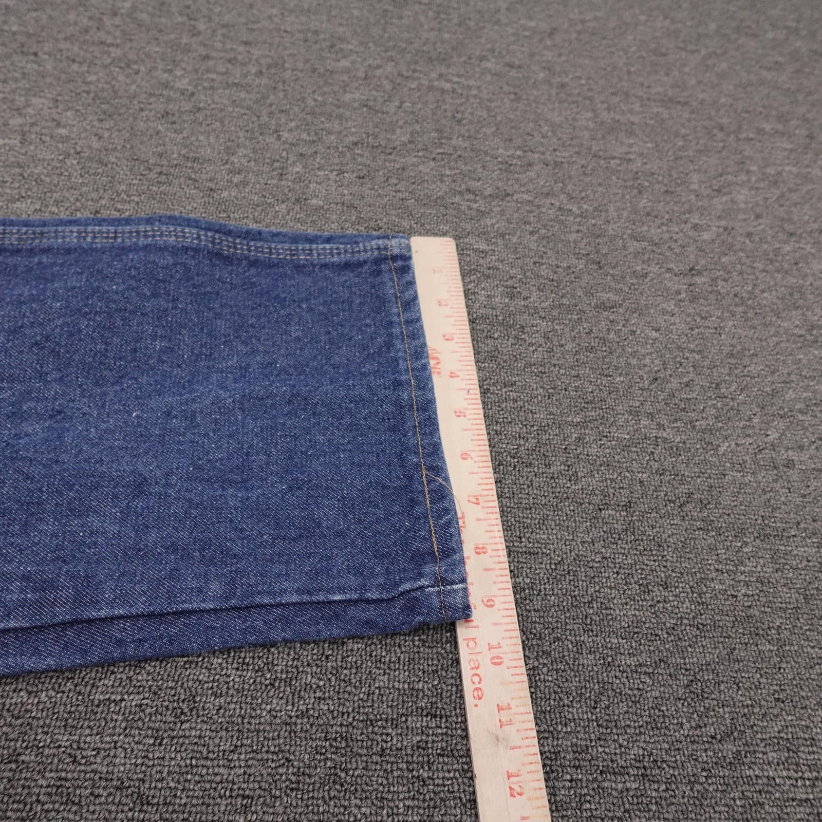Bulwark FR Jeans Mens 38x30 Blue Relaxed Wide Leg Flame Resistant Denim Work - Thumbnail 10