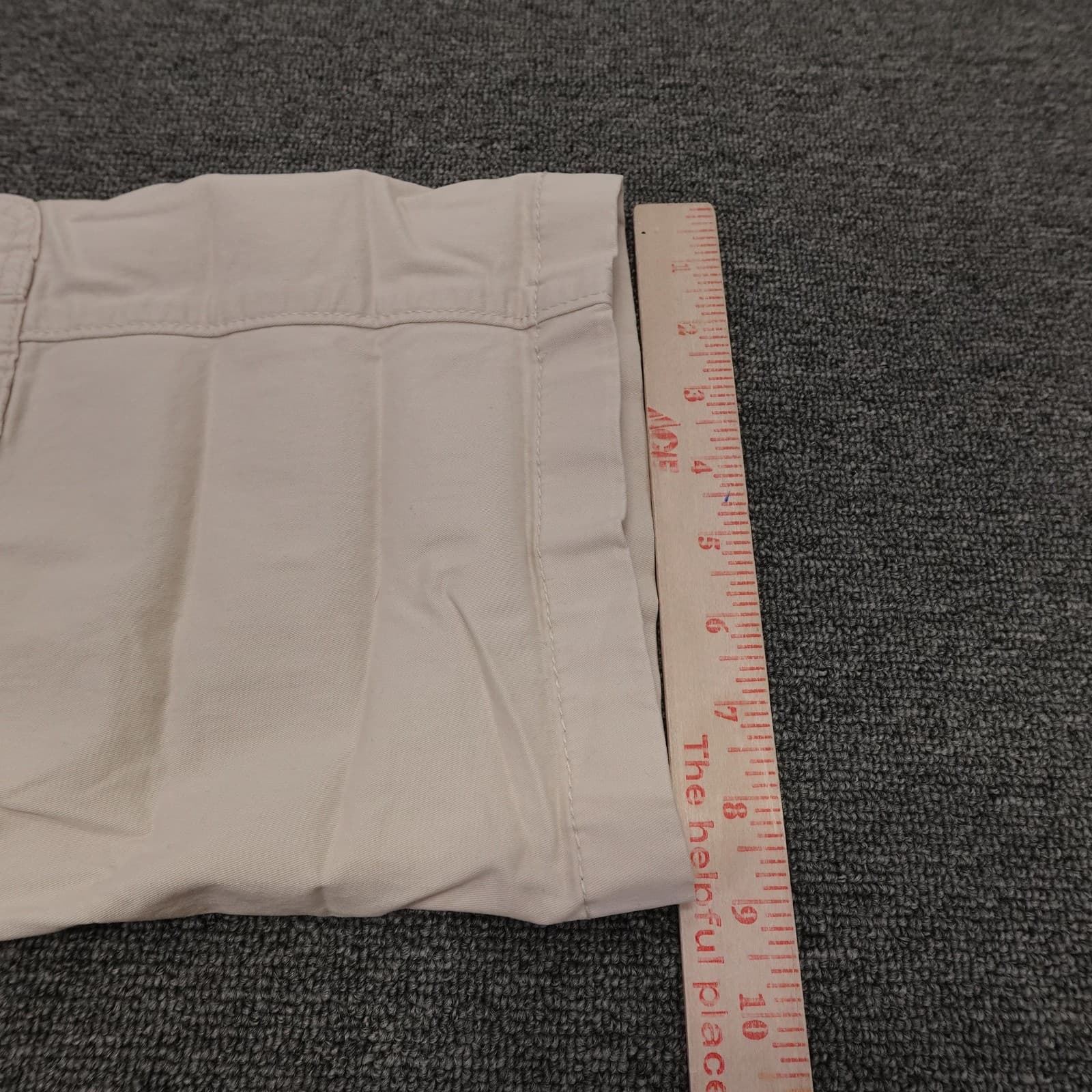 Hollister Cargo Pants Womens 00 Beige Ultra High-Rise Baggy Twill Stretch - Thumbnail 10