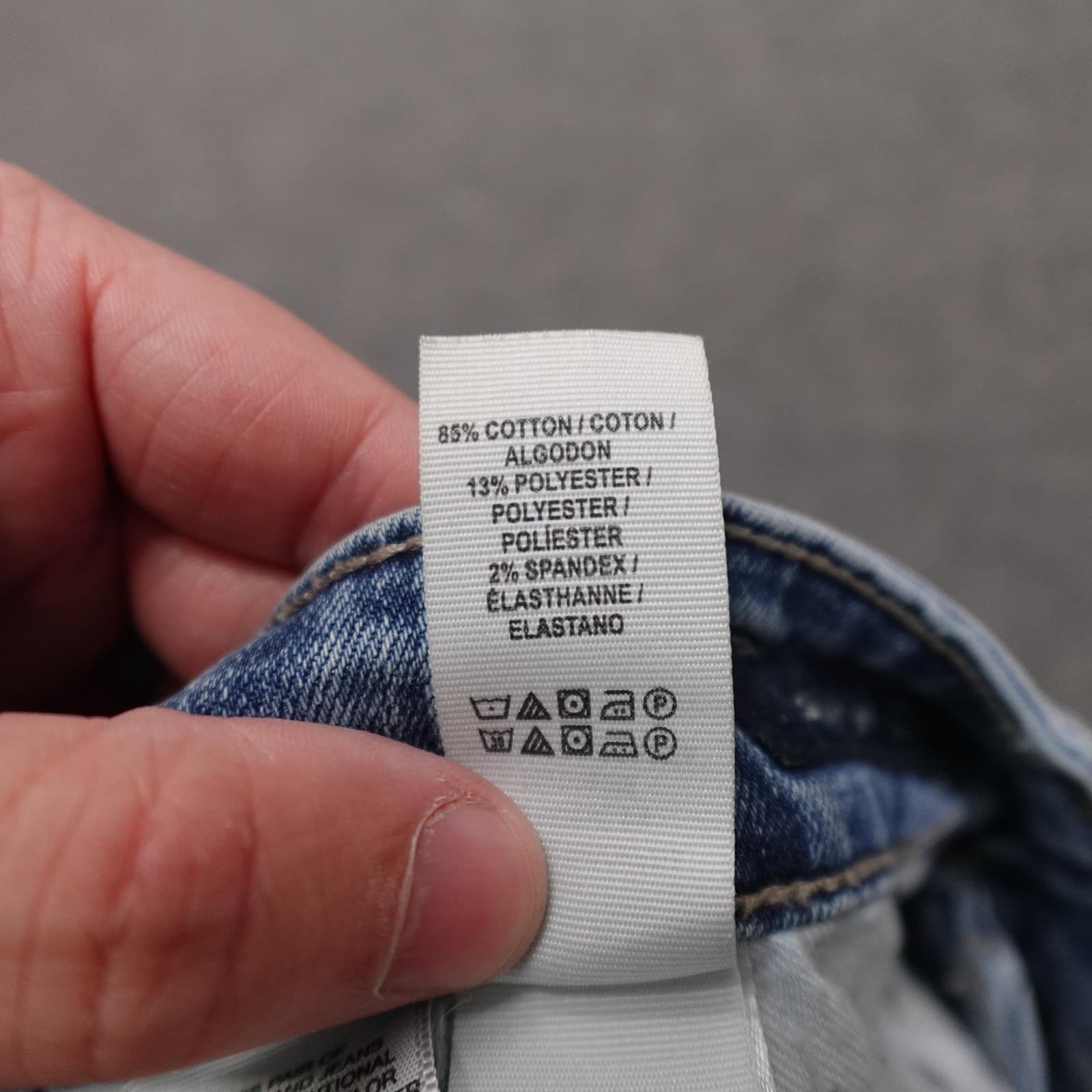 Lucky Brand Stella Skinny Jeans Womens 8/29 Blue Mid Rise Stretch Denim 29x30 - Thumbnail 8