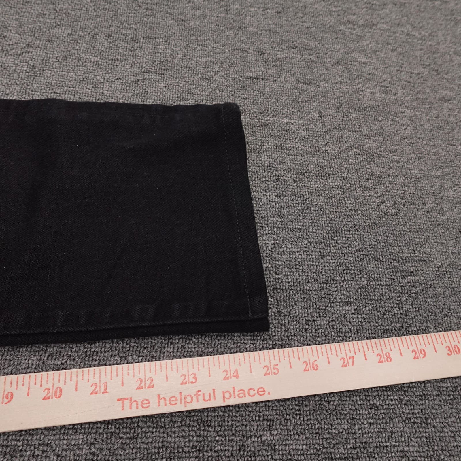 Imogene And Willie Sophie Jeans Womens 25 Black High Rise Straight 25x29 Denim - Thumbnail 10