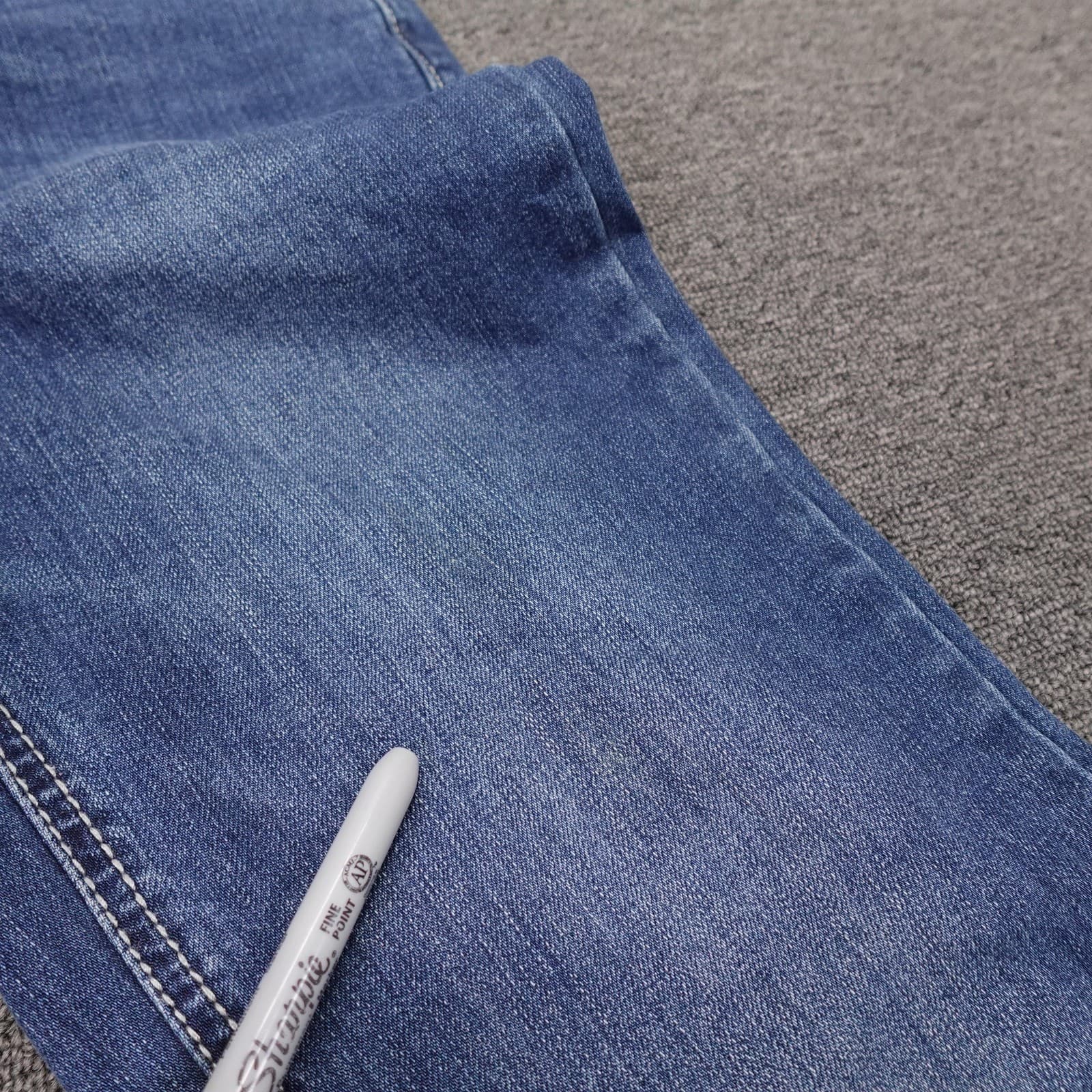 Rock & Roll Denim Revolvr Jeans Womens 18R 33x33 Blue Slim Straight Stretch - Thumbnail 3