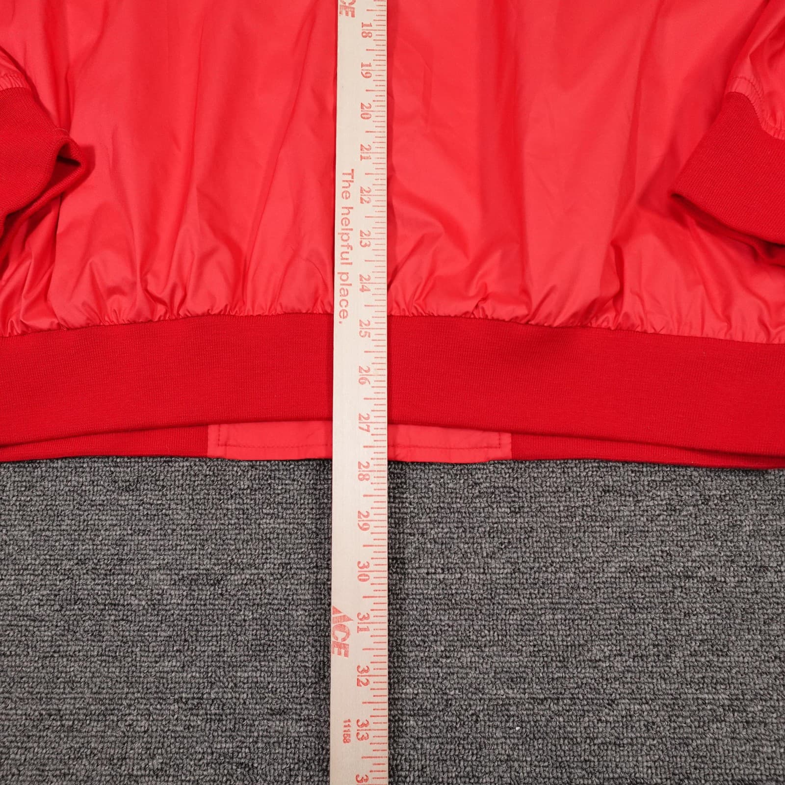 Peter Millar Jacket Mens Medium Red Microfiber Full Zip Lined Windbreaker - Thumbnail 9