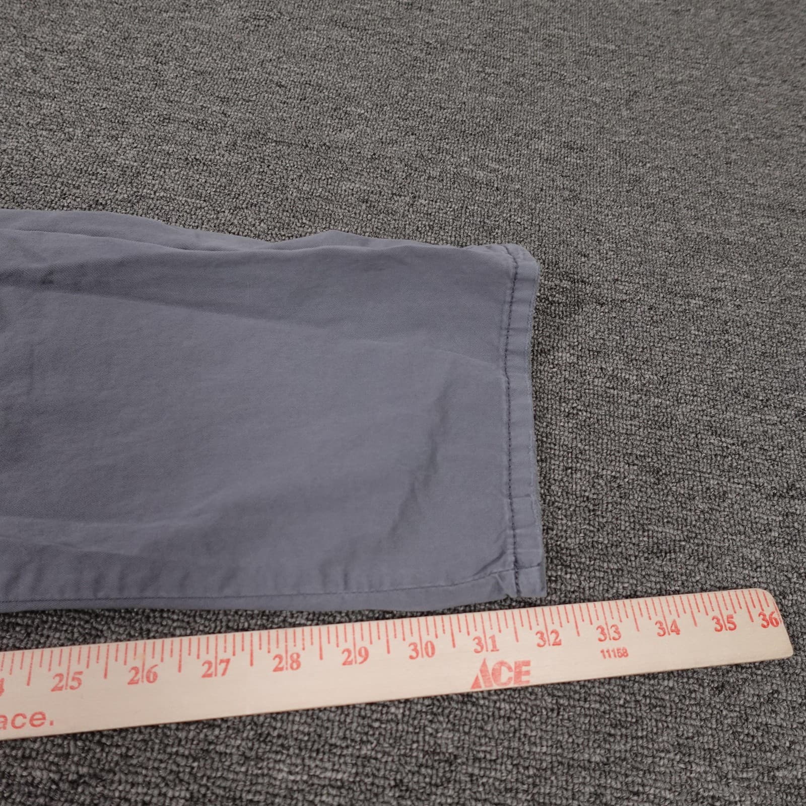 Lucky Brand Pants Mens 32x31 Gray Cargo 121 Heritage Slim Casual Canvas Outdoor - Thumbnail 7