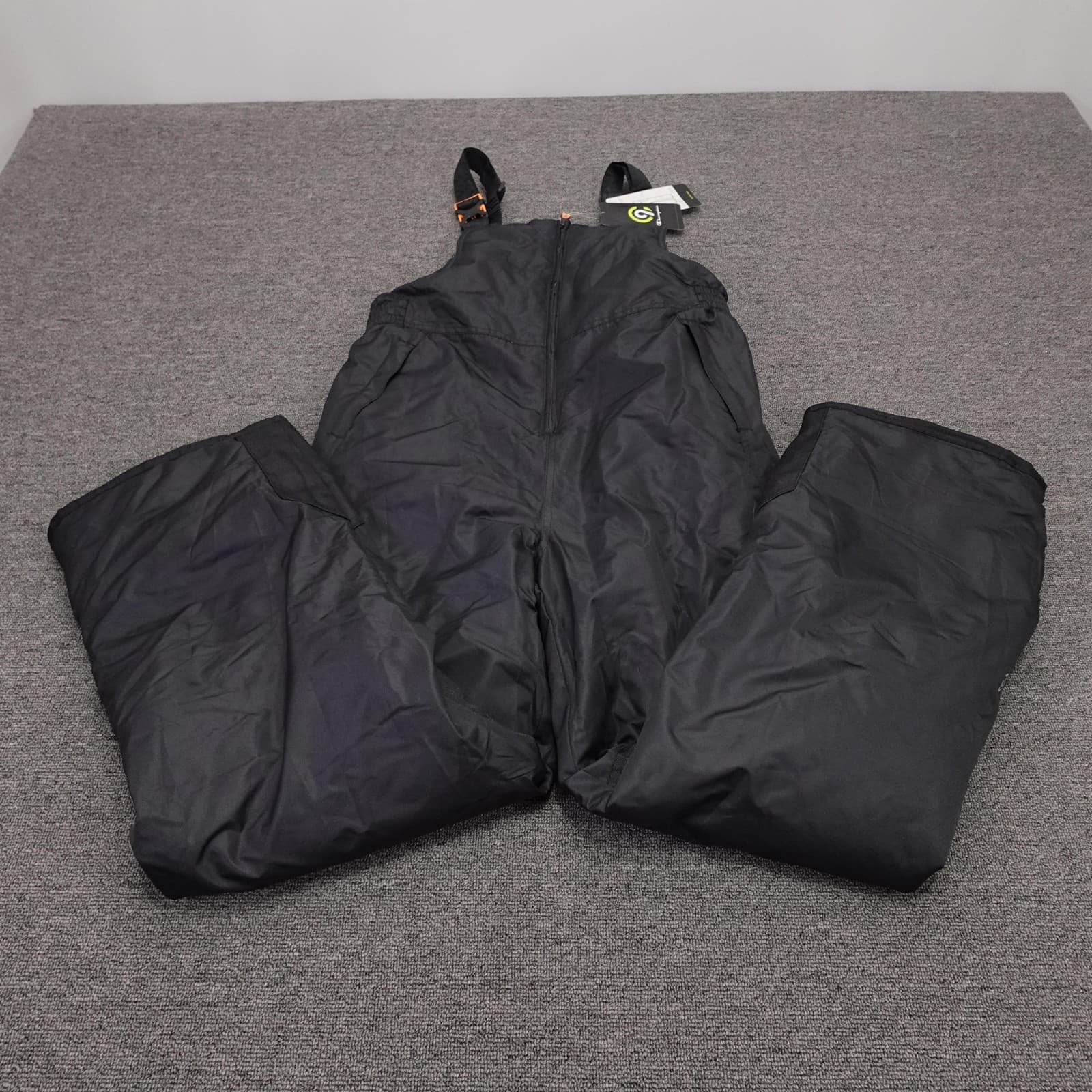 C9 Champion Ski Pants Boys XL Black Water Resistant Insulated Snow Bib Winter