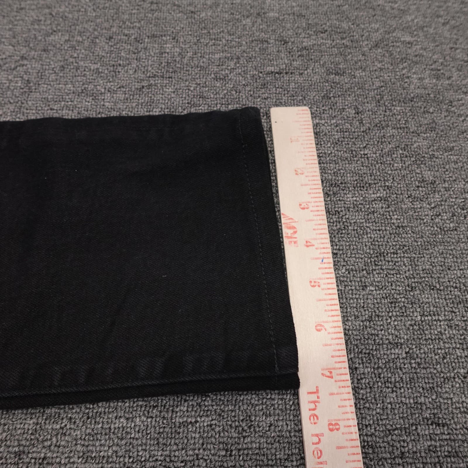 Imogene And Willie Sophie Jeans Womens 25 Black High Rise Straight 25x29 Denim - Thumbnail 11