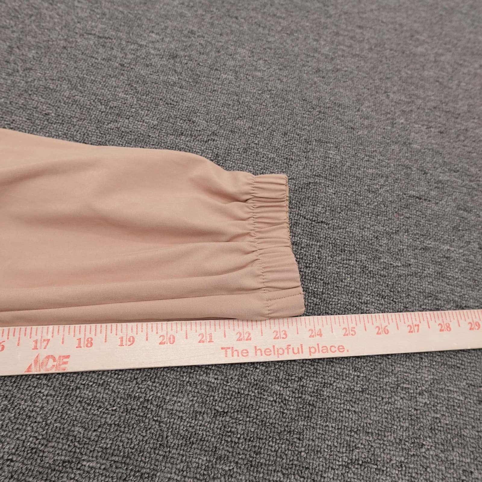 Jordan Pants Youth 10-12 Beige Cargo Elastic Waist Zipper Pocket Jogger Athletic - Thumbnail 7