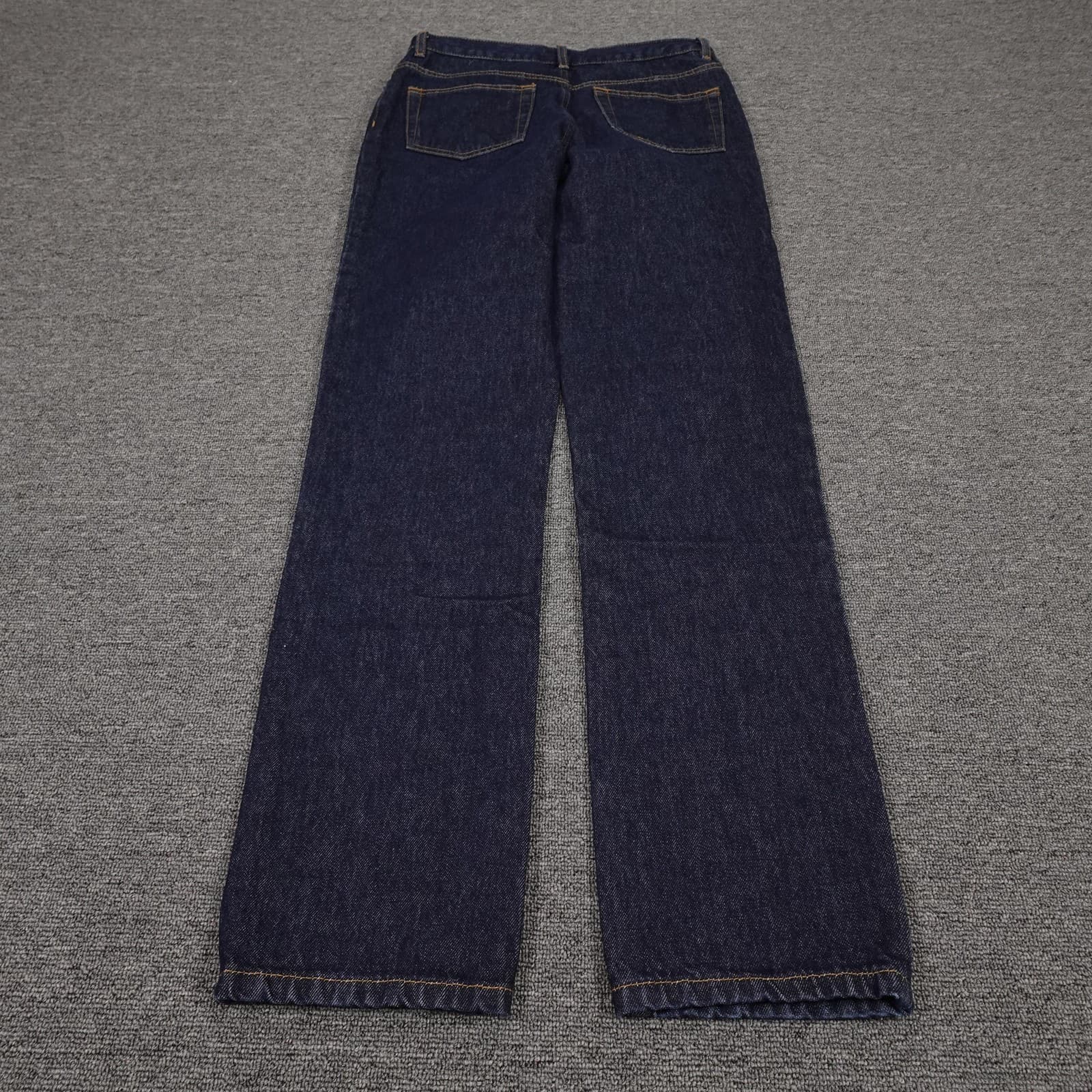 The Kooples Jeans Womens 28 Blue Brut Denim High Rise Straight Raw Casual 28x31 - Thumbnail 10