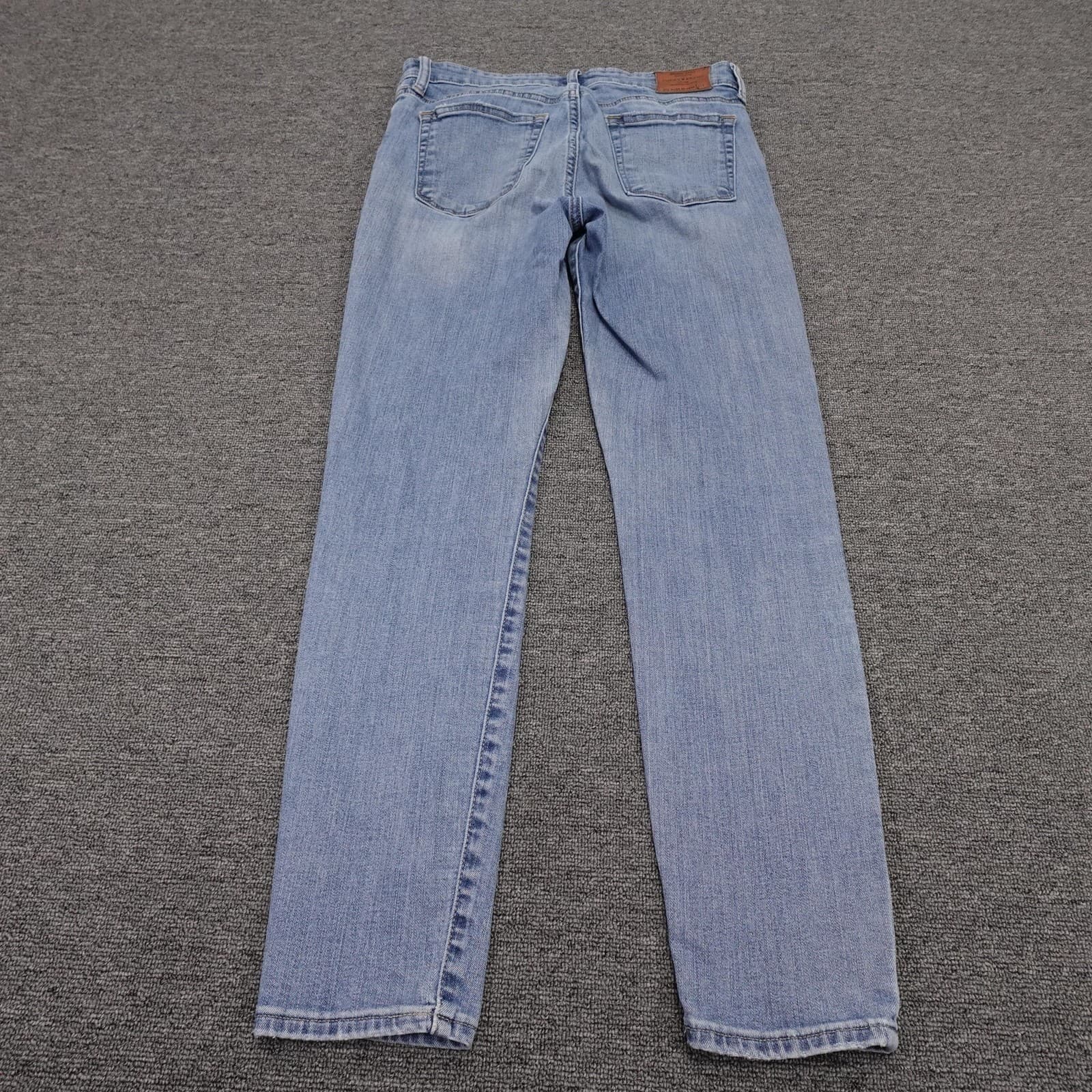 Lucky Brand Stella Skinny Jeans Womens 8/29 Blue Mid Rise Stretch Denim 29x30 - Thumbnail 3